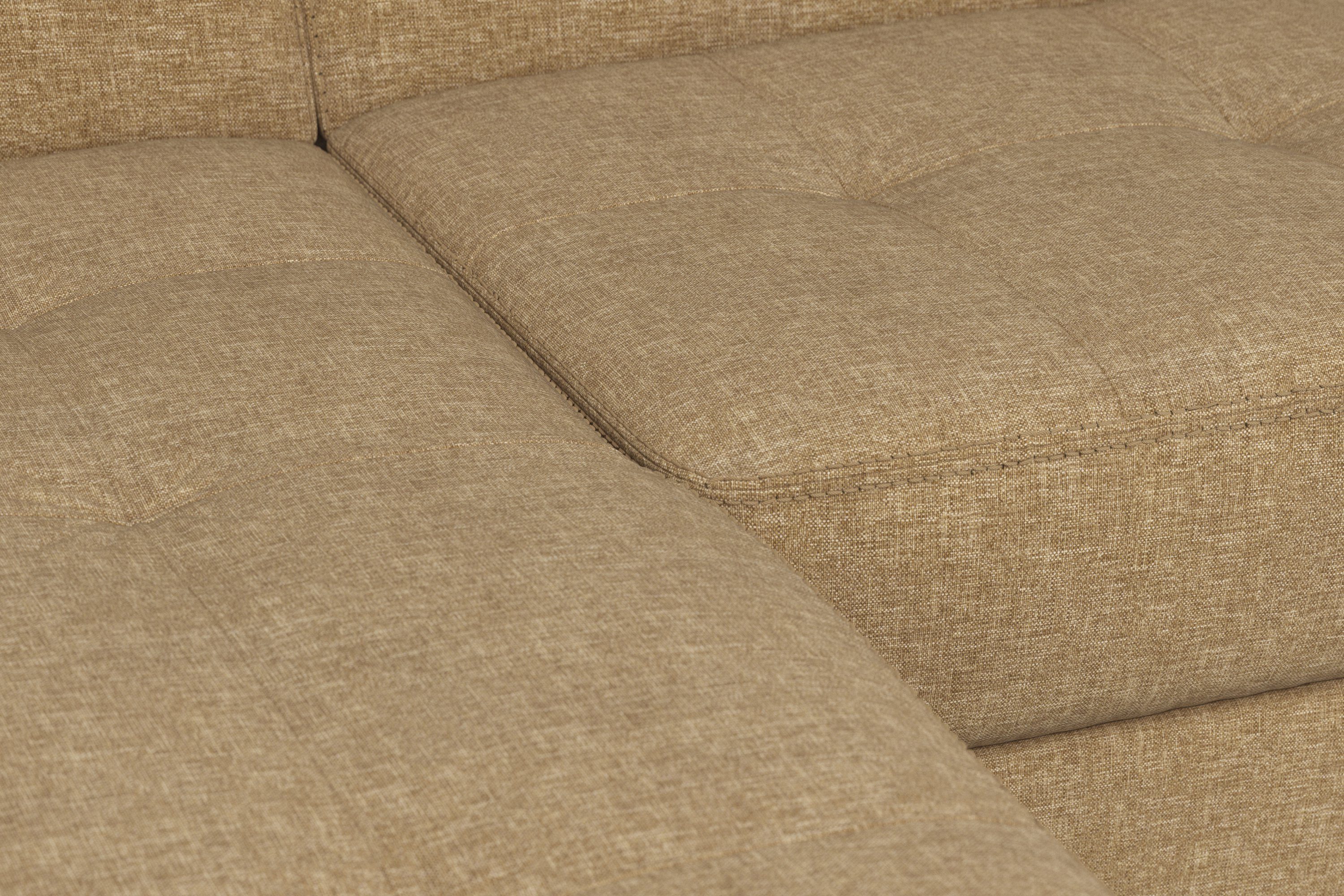 DOMO collection Hoekbank Capelo, comfortabel, duidelijke lijnen kenmerken dit ontwerp, L-Vorm met verstelbare armleuningen, naar keuze met slaapfunctie, binnenvering