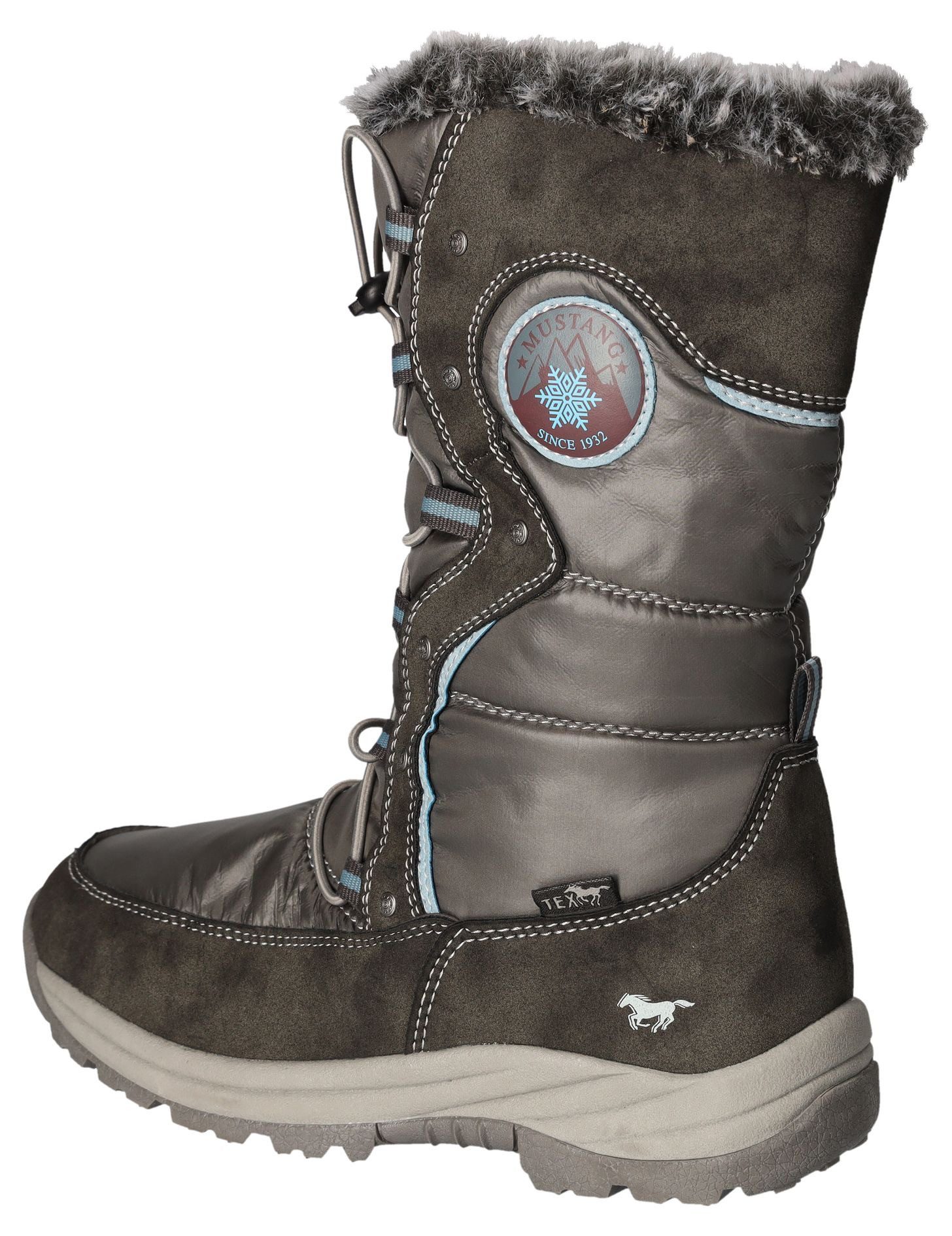 Mustang Shoes Winterlaarzen sneeuwlaarzen, outdoorlaarzen in comfortabele breedte