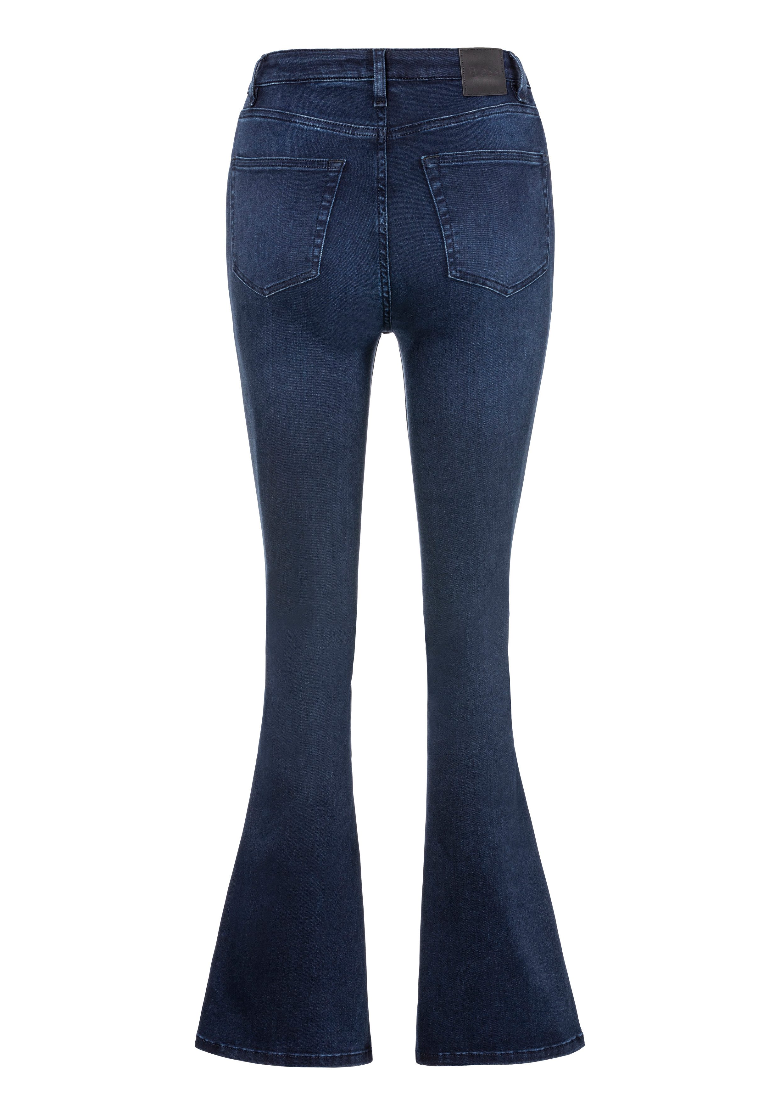 Boss Orange High-waist jeans Rosa High Rise Bootcut Premium Damesmode
