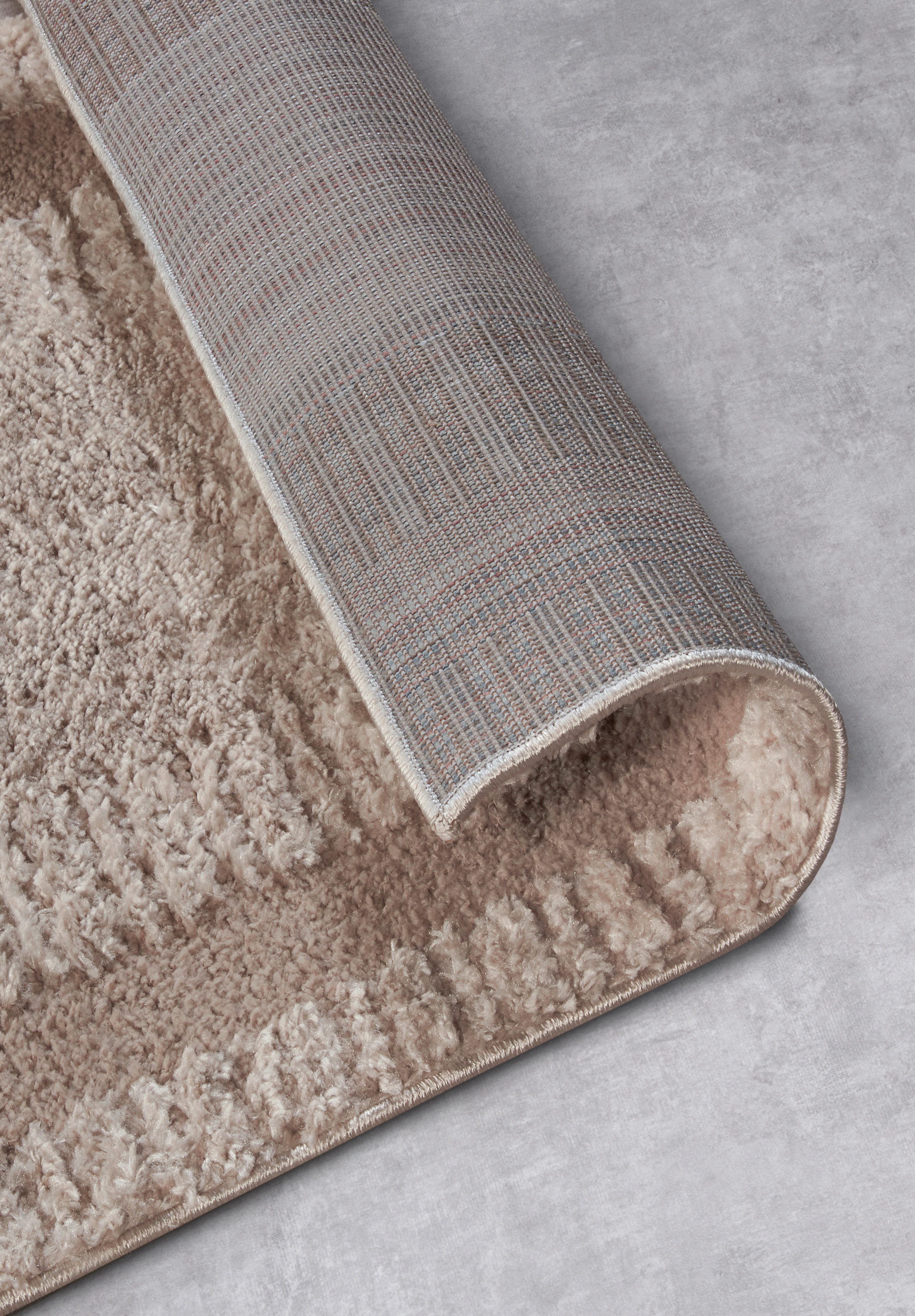 ELLE DECORATION Design-vloerkleed Bartoux Hoogpolig, shaggy, loper, zacht, langpolig, modern, hoog-laag effect