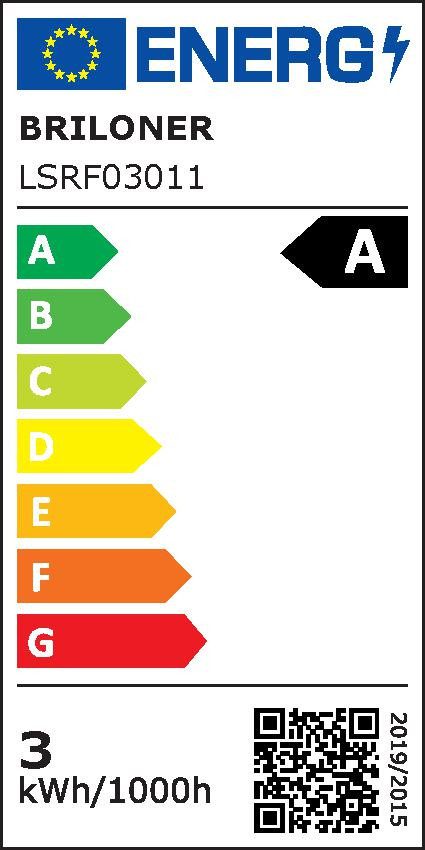 Briloner Leuchten Led-verlichting Ultra-efficiënte lichtbron EEK A, 2-pack, E14