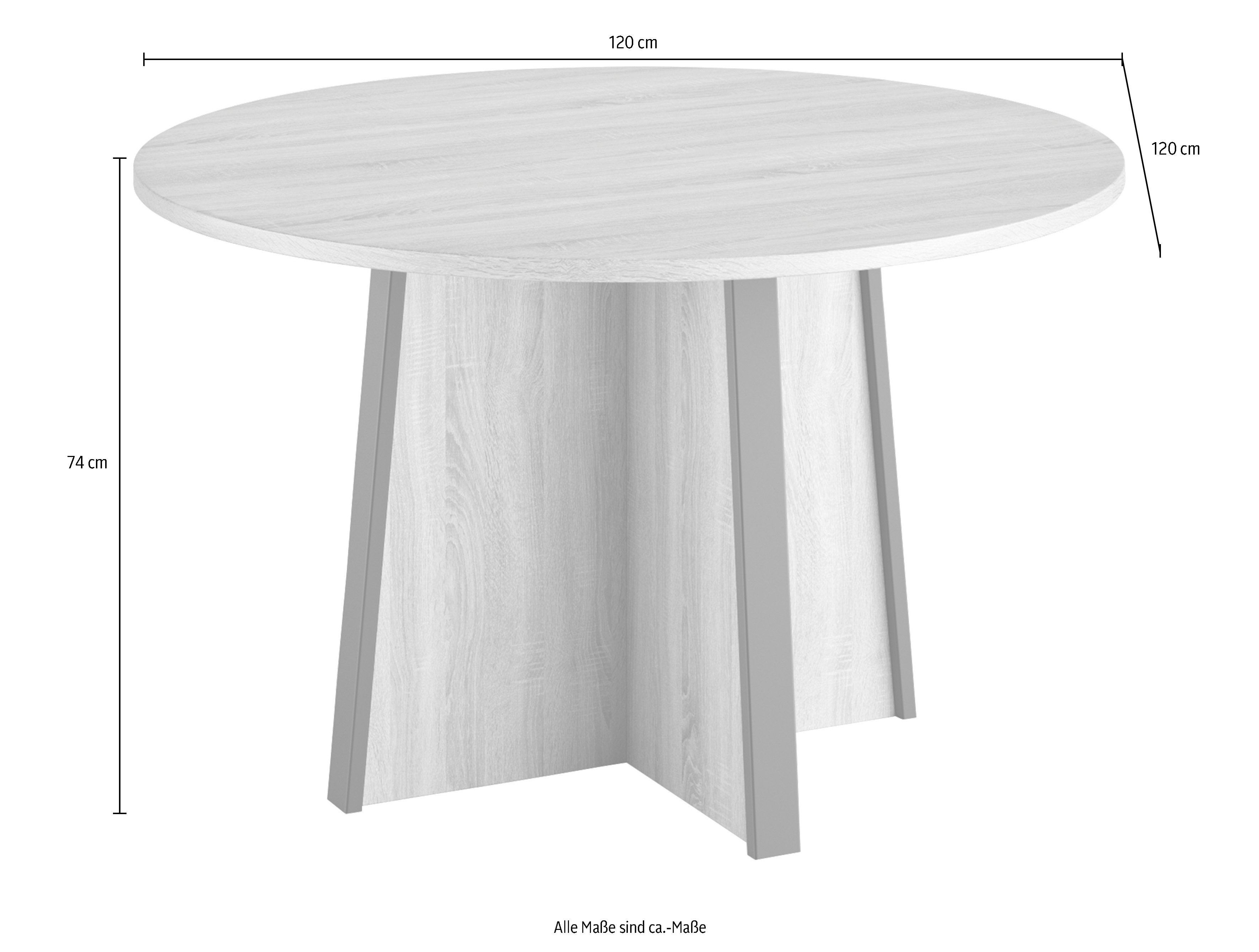 Gami Vergadertafel Mambo Rond, tafel, diameter 120