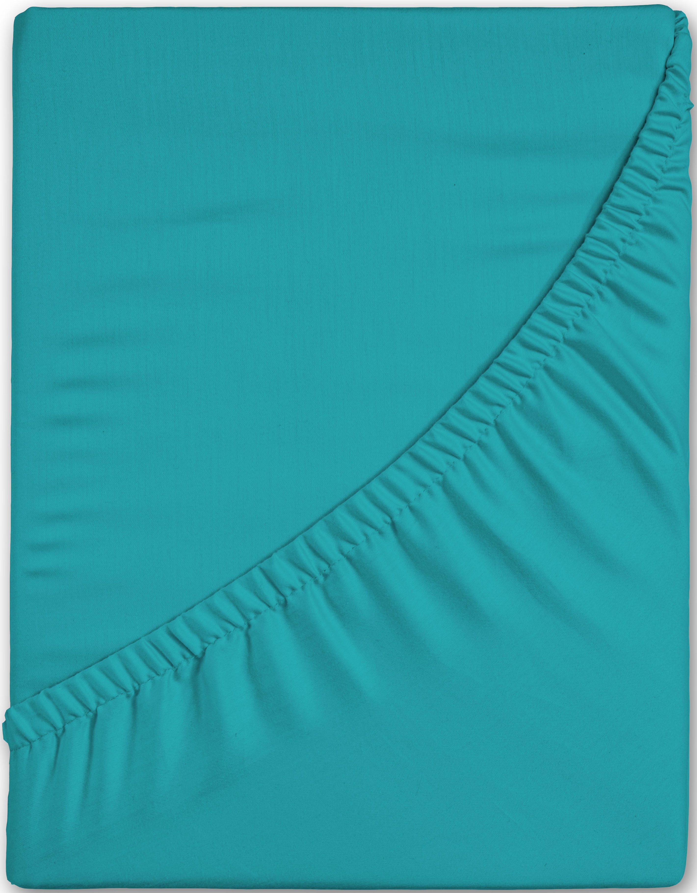 good morning Hoeslaken Jersey Spannbettlaken 100% katoen, jersey, volledige elastiek, tot 25 cm hoogte, 90/100x200, wit (1 stuk)