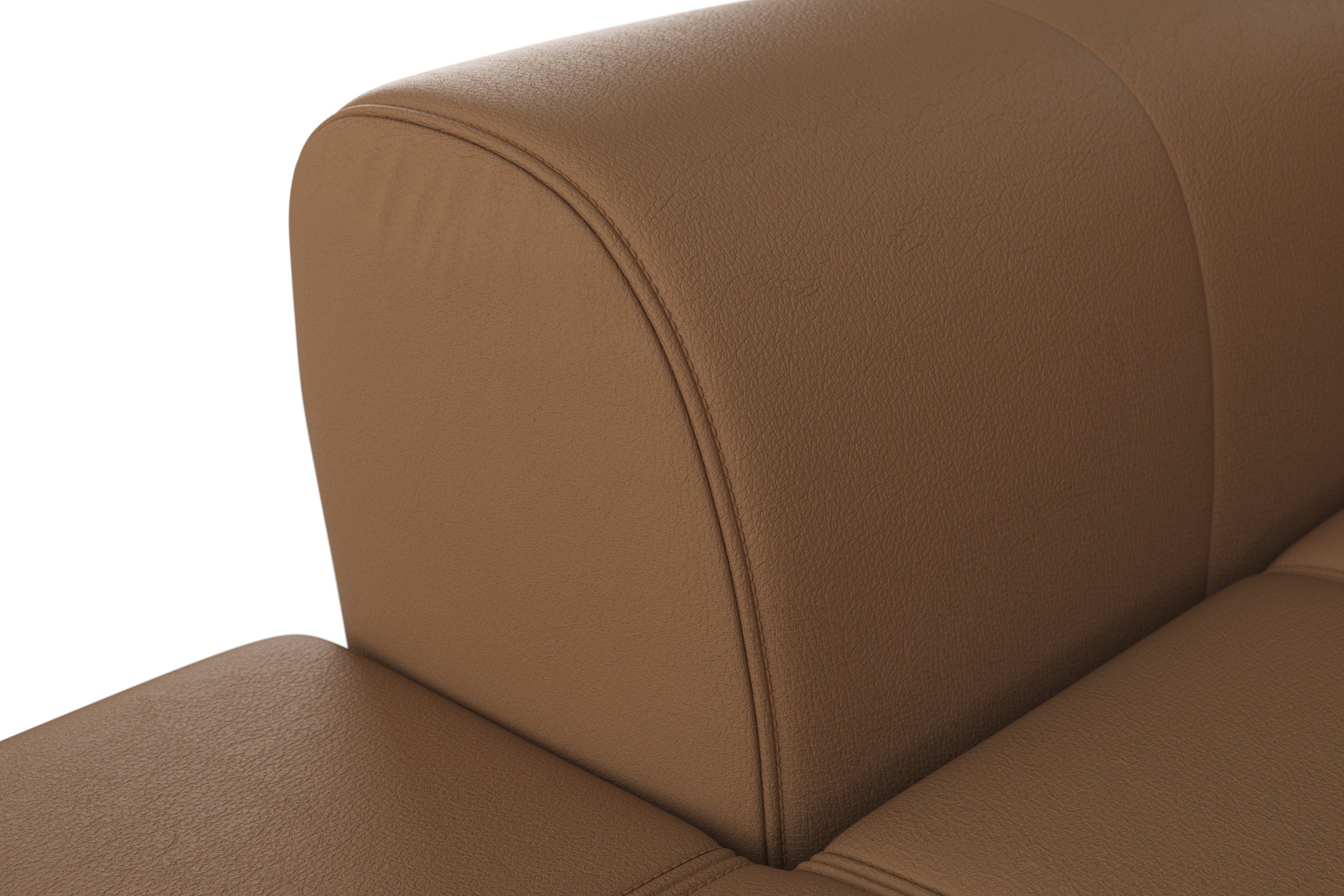 sit&more Zithoek Bendigo U-vorm inclusief zitdiepteverstelling, bodemvrijheid 12 cm, in 2 pootkleuren