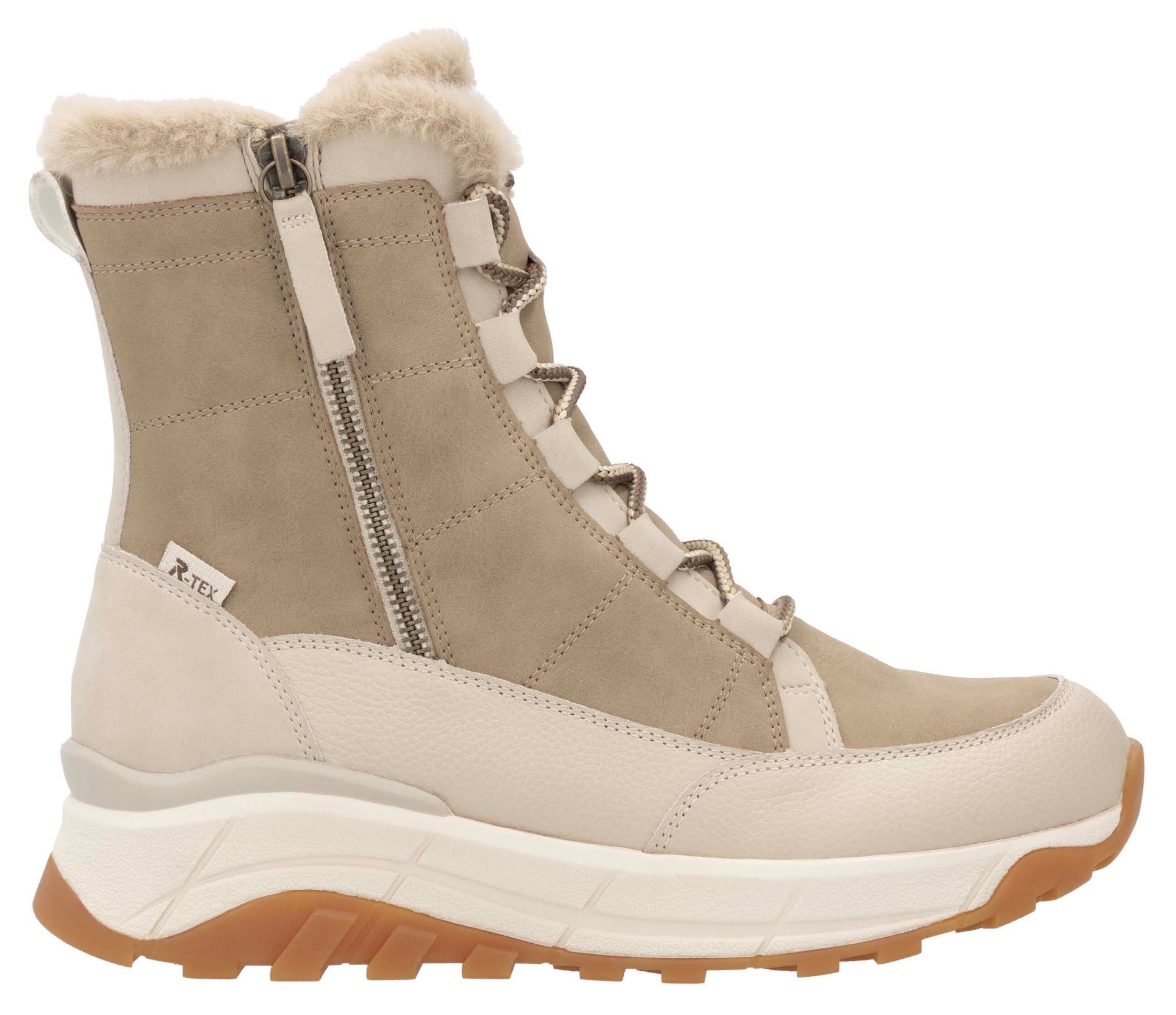 RIEKER Sport Winterlaarzen ankle boot, profile sole, with tex membrane for winter