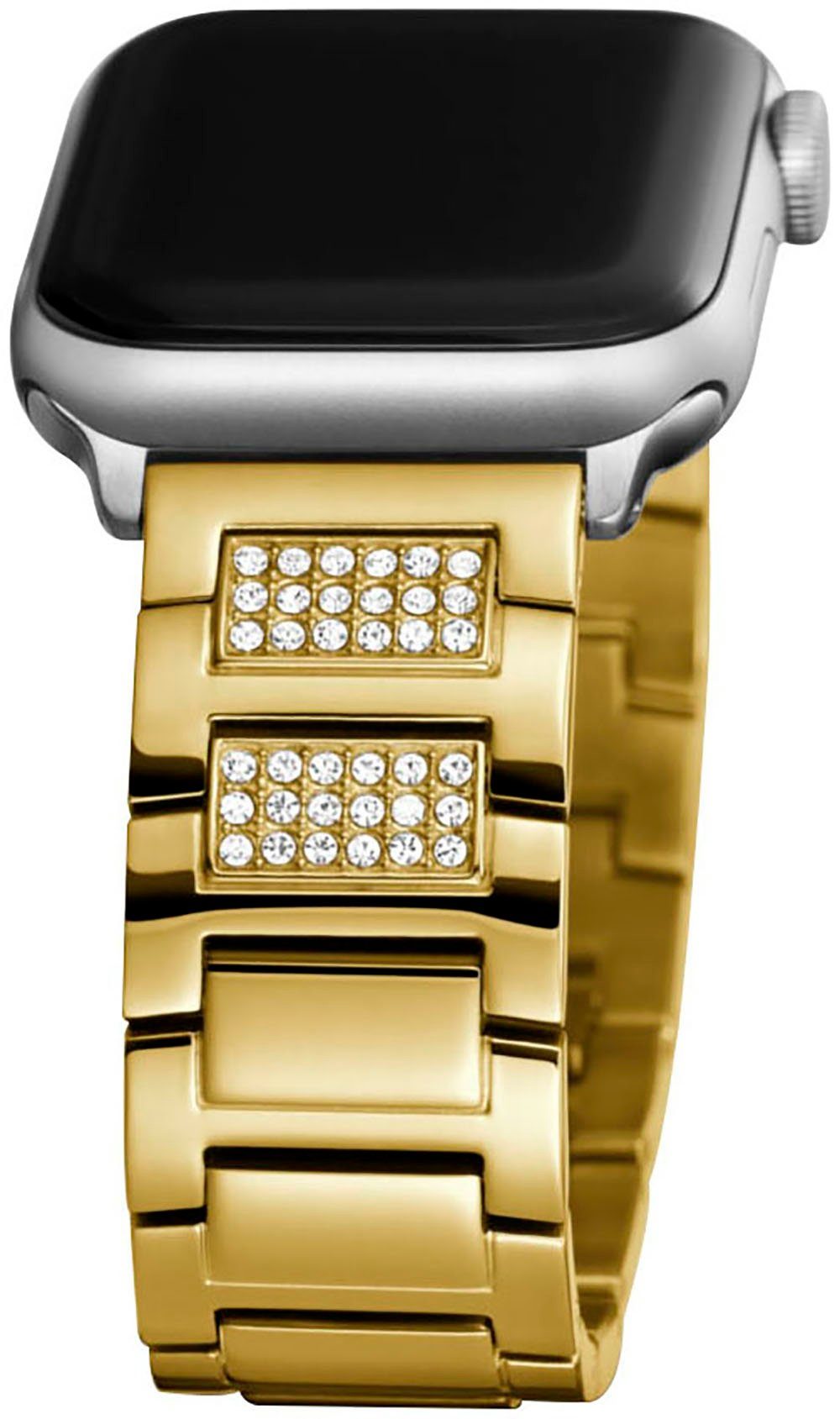 Guess Smartwatch-armband Apple Strap Vervangarmband, vervangband, roestvrij staal, geschikt voor de Apple Watch