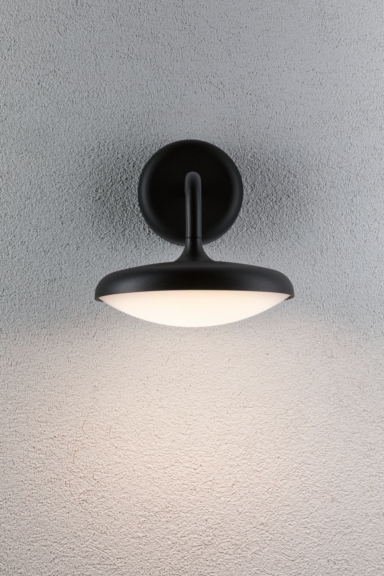 Paulmann Led-bolderlamp Nostro IP44 rond 180x250mm 3000K 10W 900lm 230V Antraciet Aluminium (1 stuk)