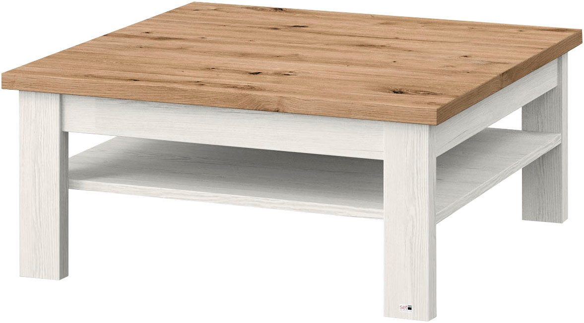 set one by Musterring Salontafel York Type 64 en 65, in 3 kleurvarianten, met plank, twee maten