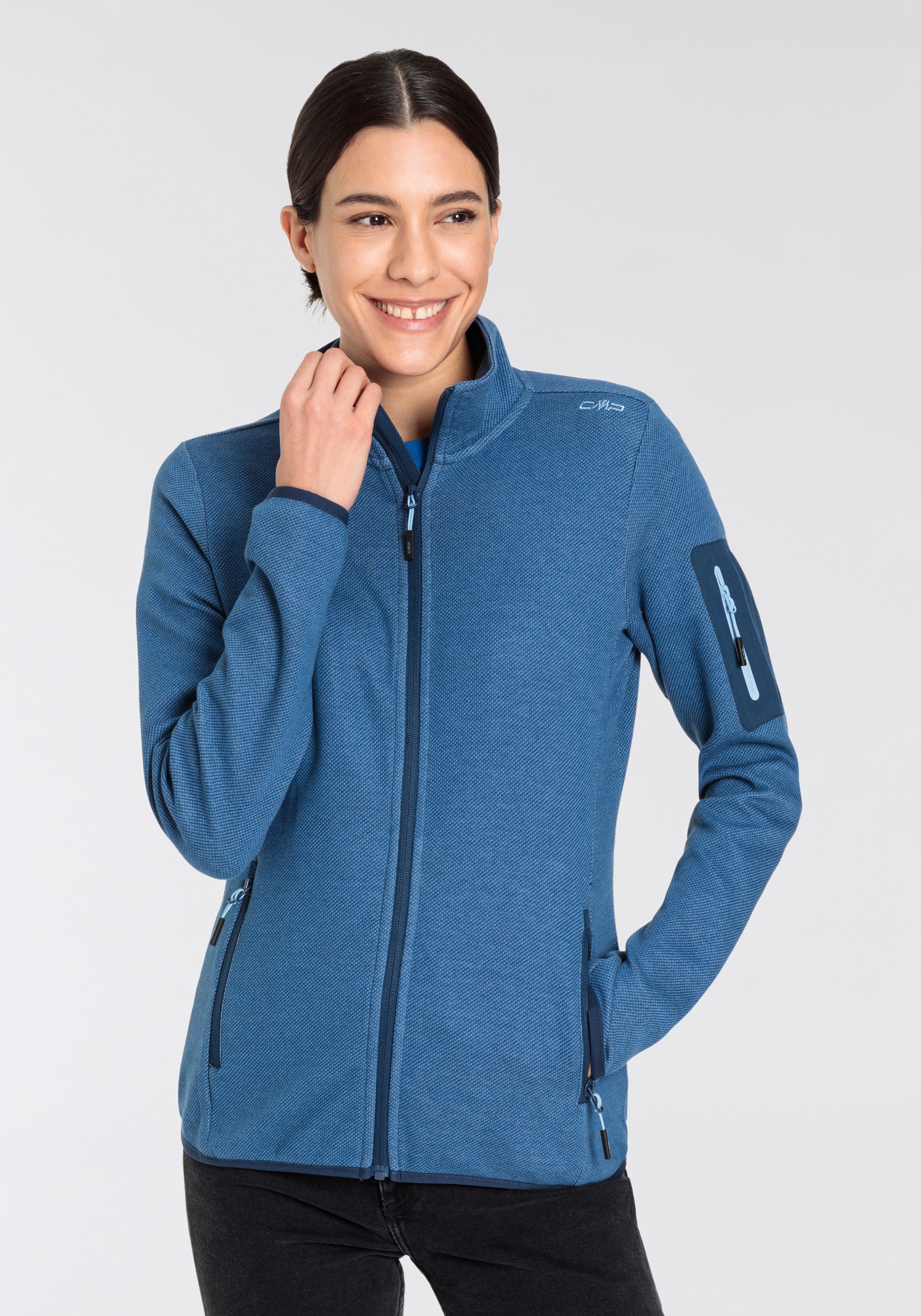 CMP Gebreid fleecejack WOMAN JACKET
