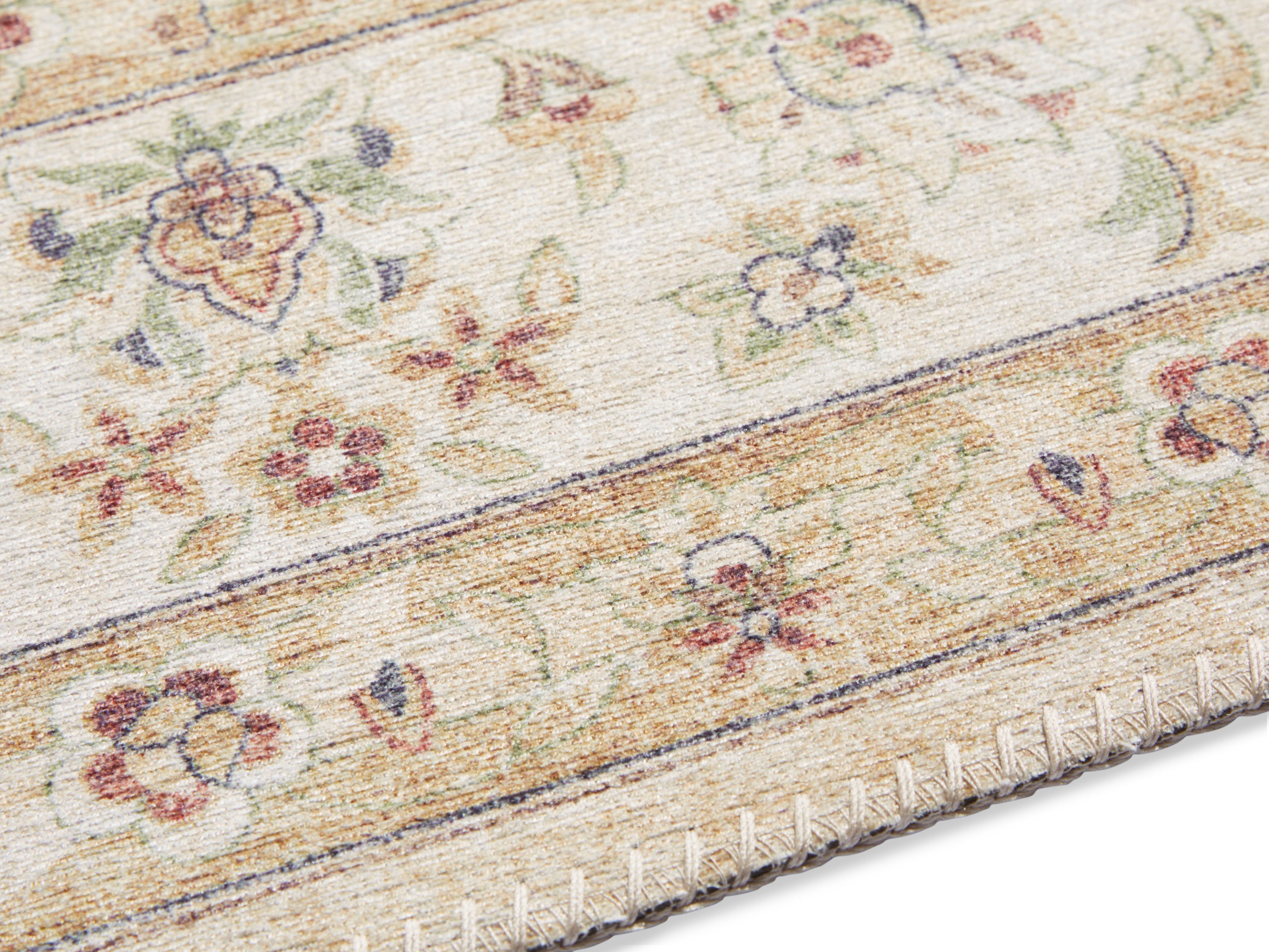 ELLE DECORATION Vloerkleed Nain Oosters, loper, kortpolig, woonkamer, slaapkamer, vintage-look