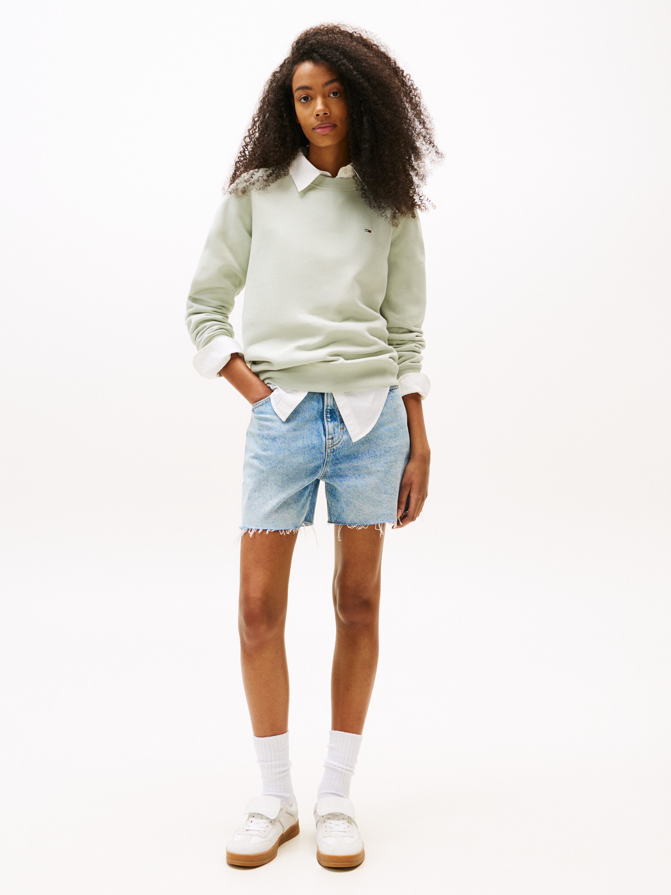 TOMMY JEANS Sweatshirt TJW REG S FLAG CREW