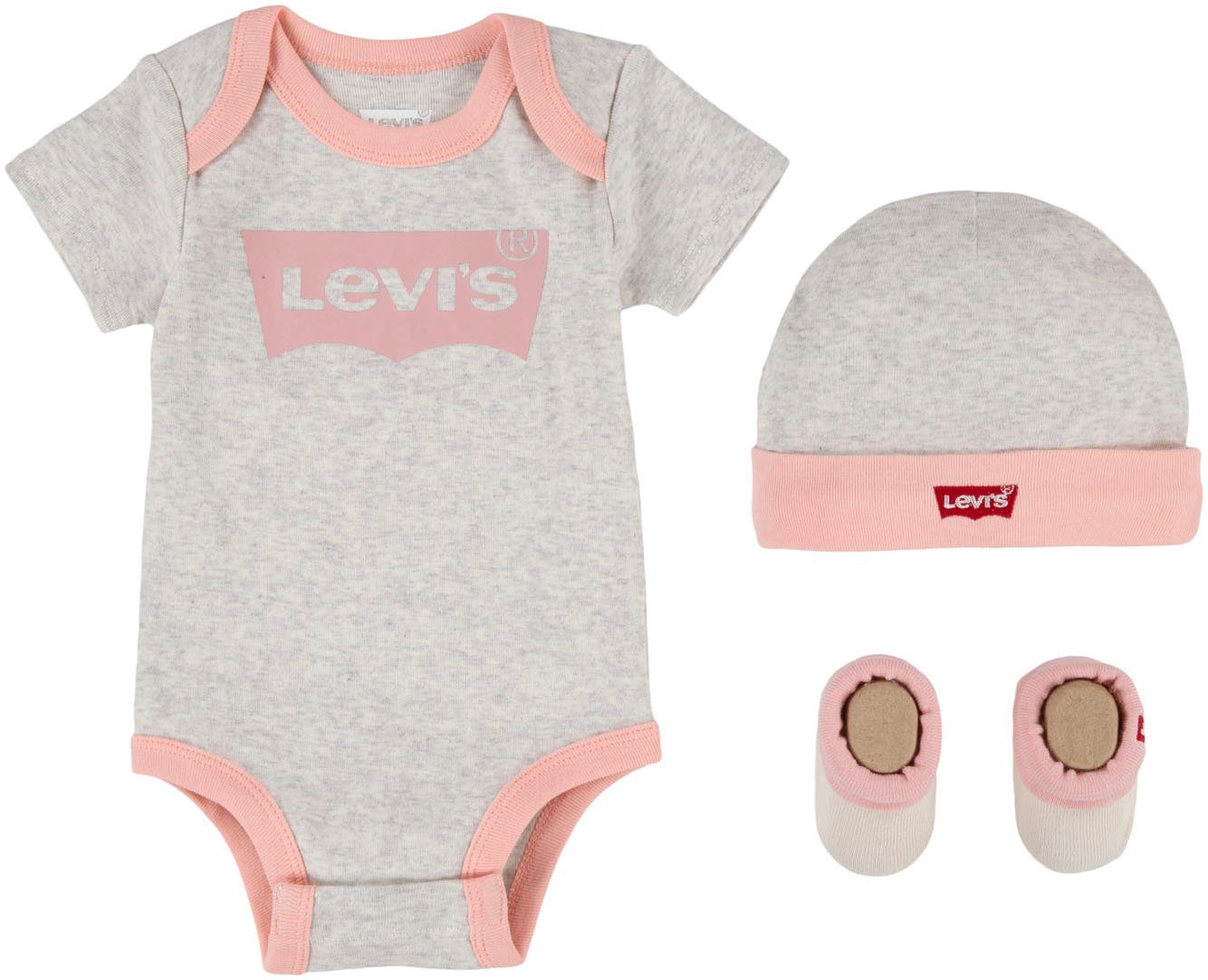 Levi's Kidswear Body Newborn-cadeauset Baby uniseks (set, 3-delig)