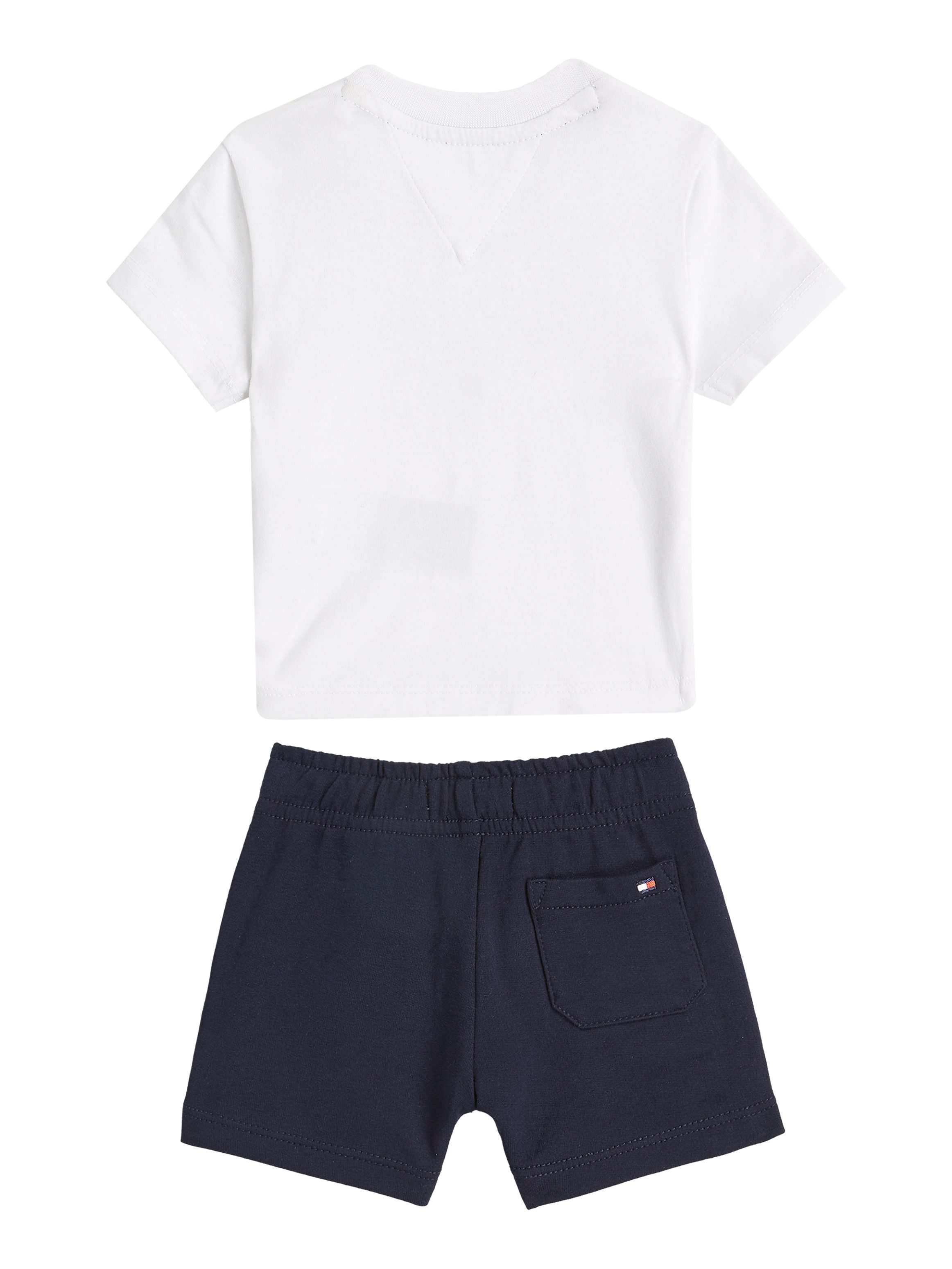 Tommy Hilfiger Shirt short MONOTYPE TEE AND SHORT SET (set, 2-delig, 2 stuks)