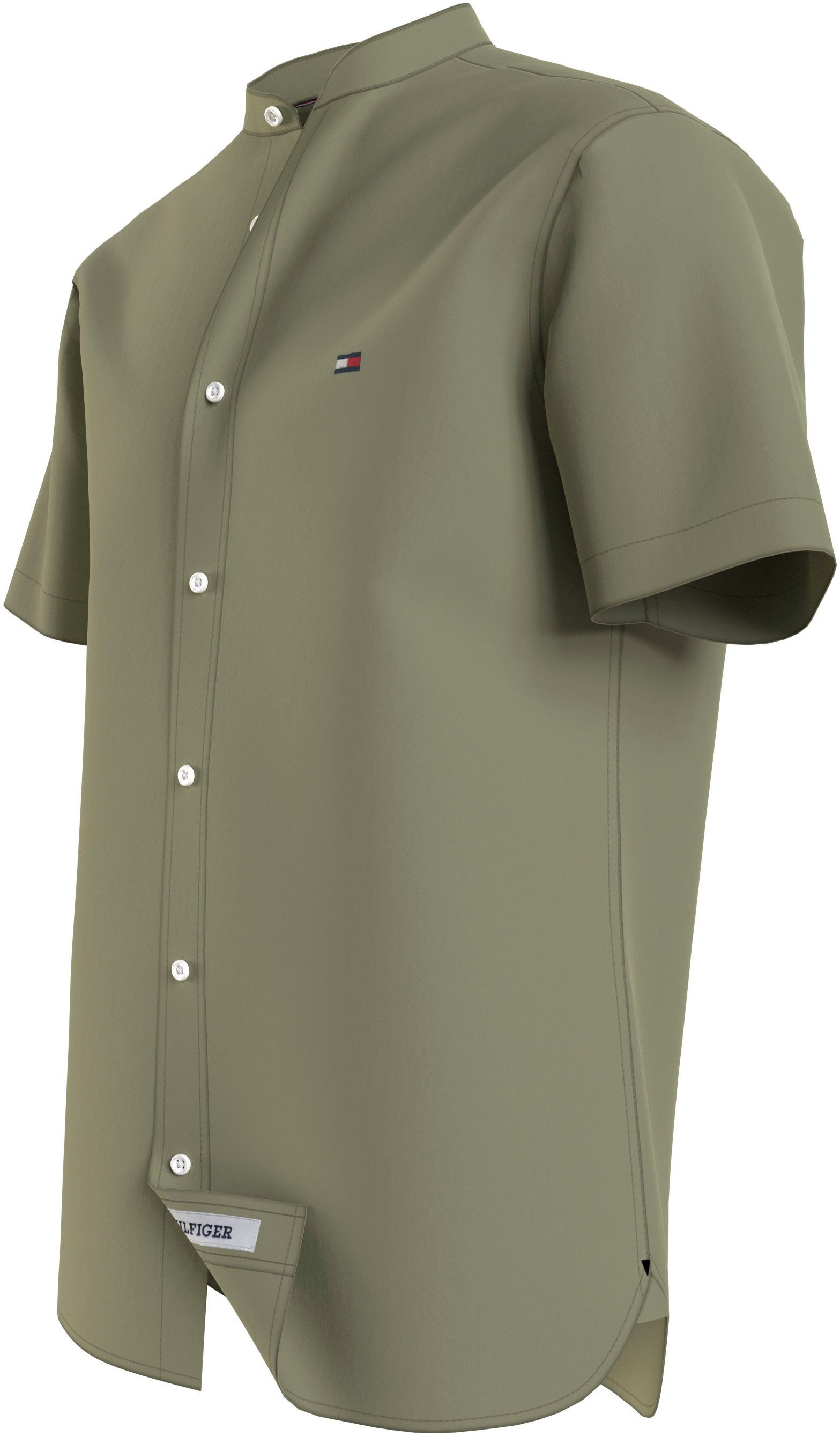 Tommy Hilfiger Overhemd met korte mouwen FLEX POPLIN MAO RF SHIRT