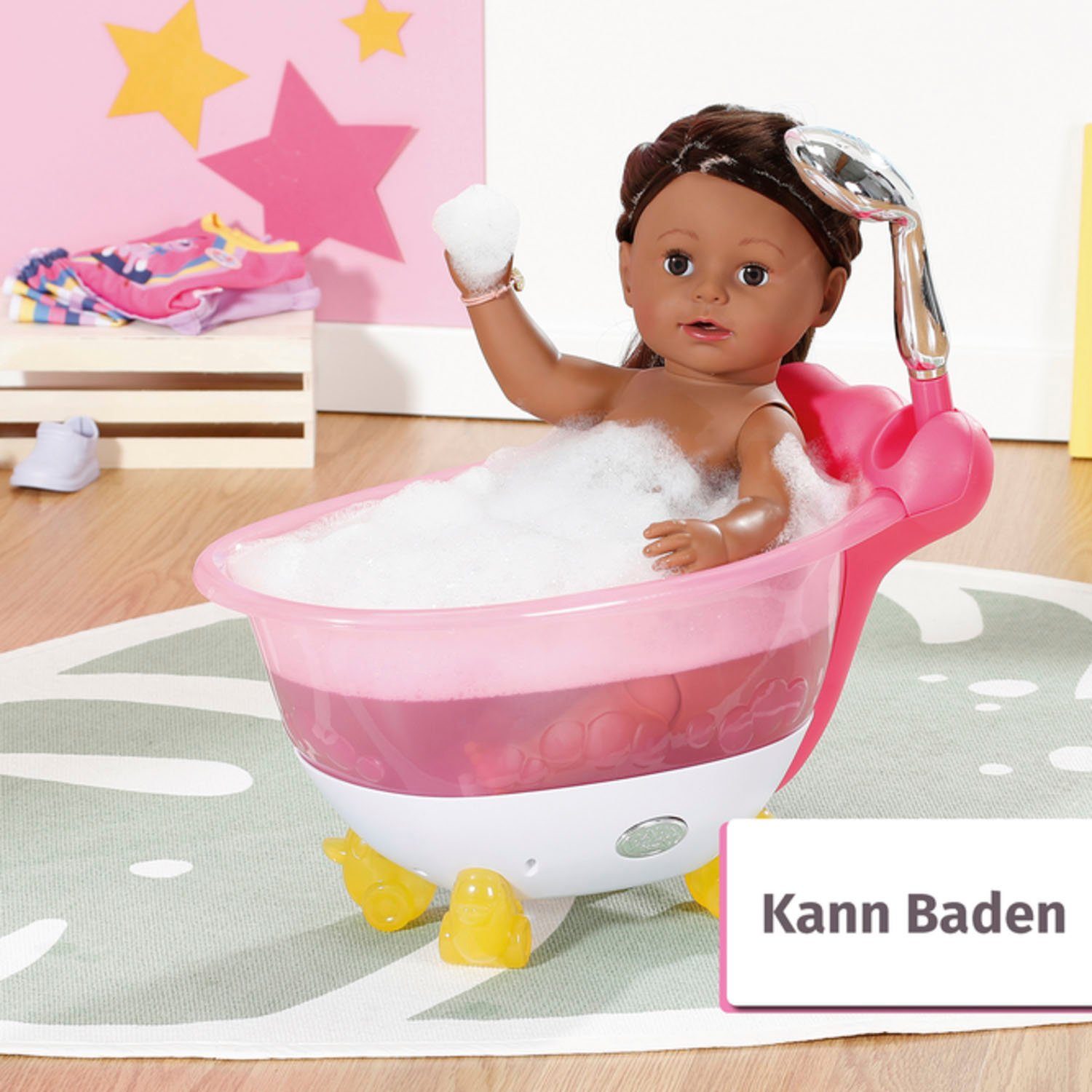 Baby Born Staande pop Sister, Dolls of Colour, 43 cm