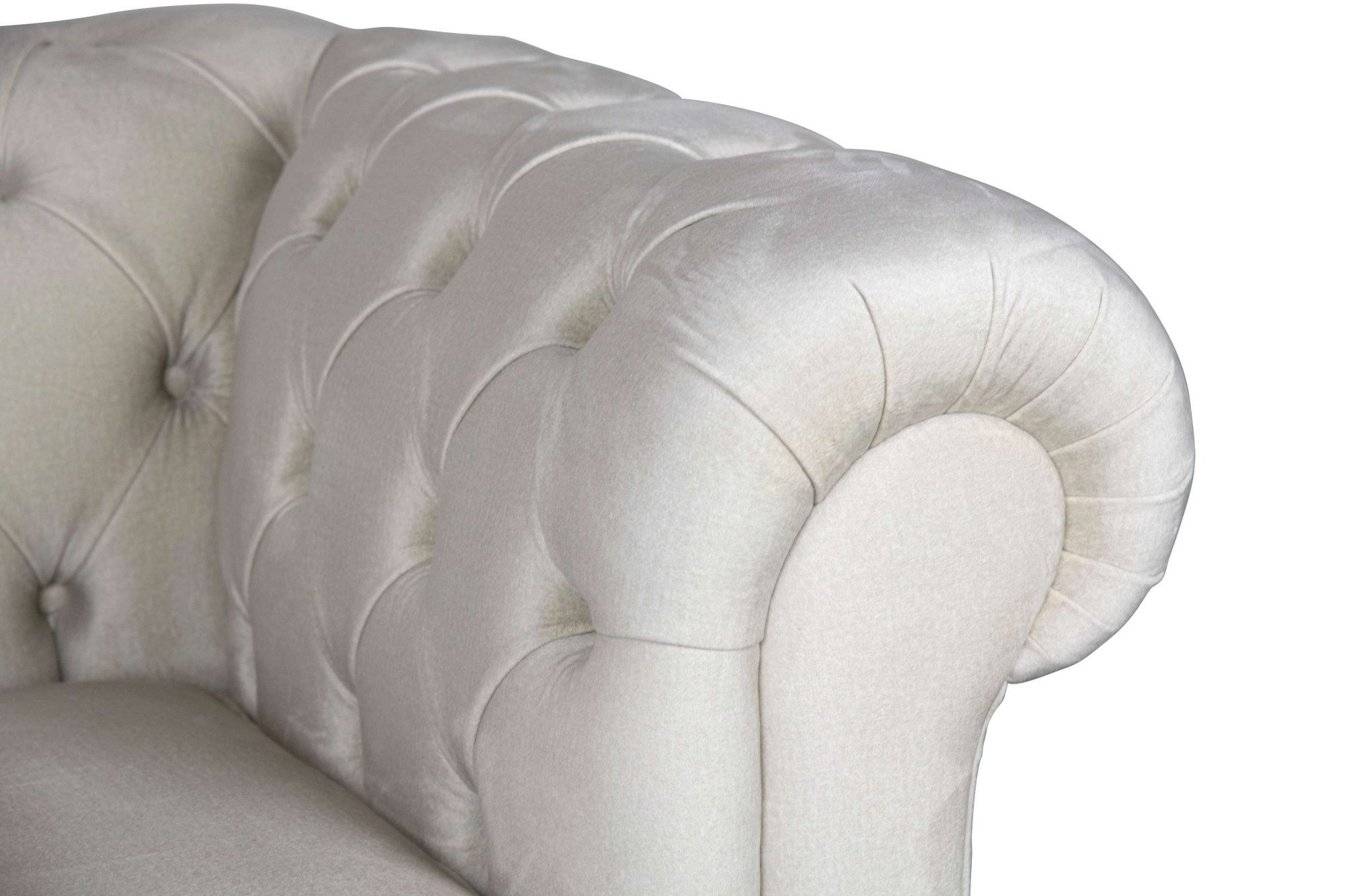 Home affaire Fauteuil CHARENTE, Chesterfield, golfsysteem, afmetingen B/D/H: 105/89/74 cm