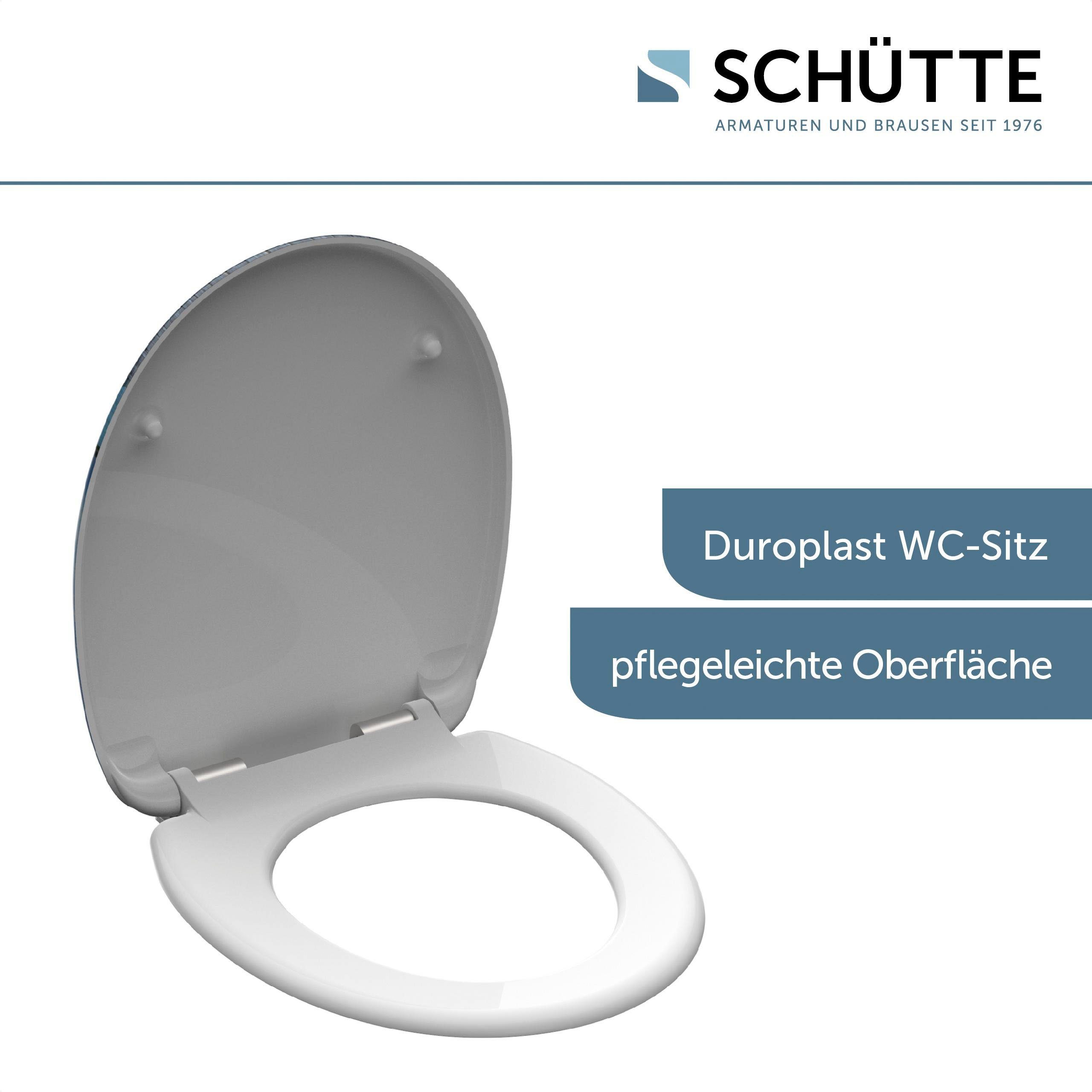 Schütte Toiletzitting Offline Duroplast, met soft-closemechanisme