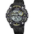 calypso watches chronograaf digital for man, k5819-4 zwart