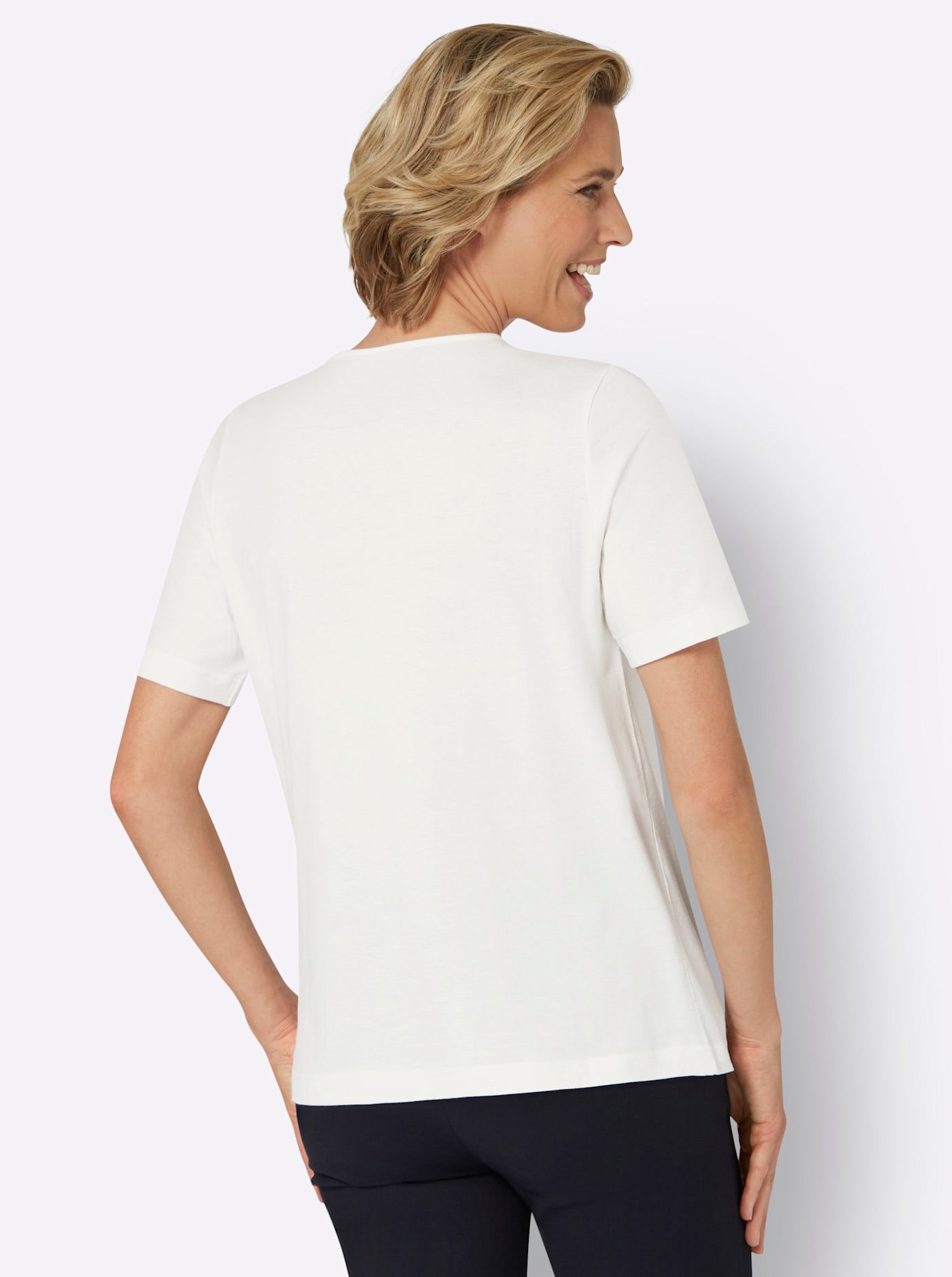 Classic Basics Shirt met korte mouwen (1-delig)