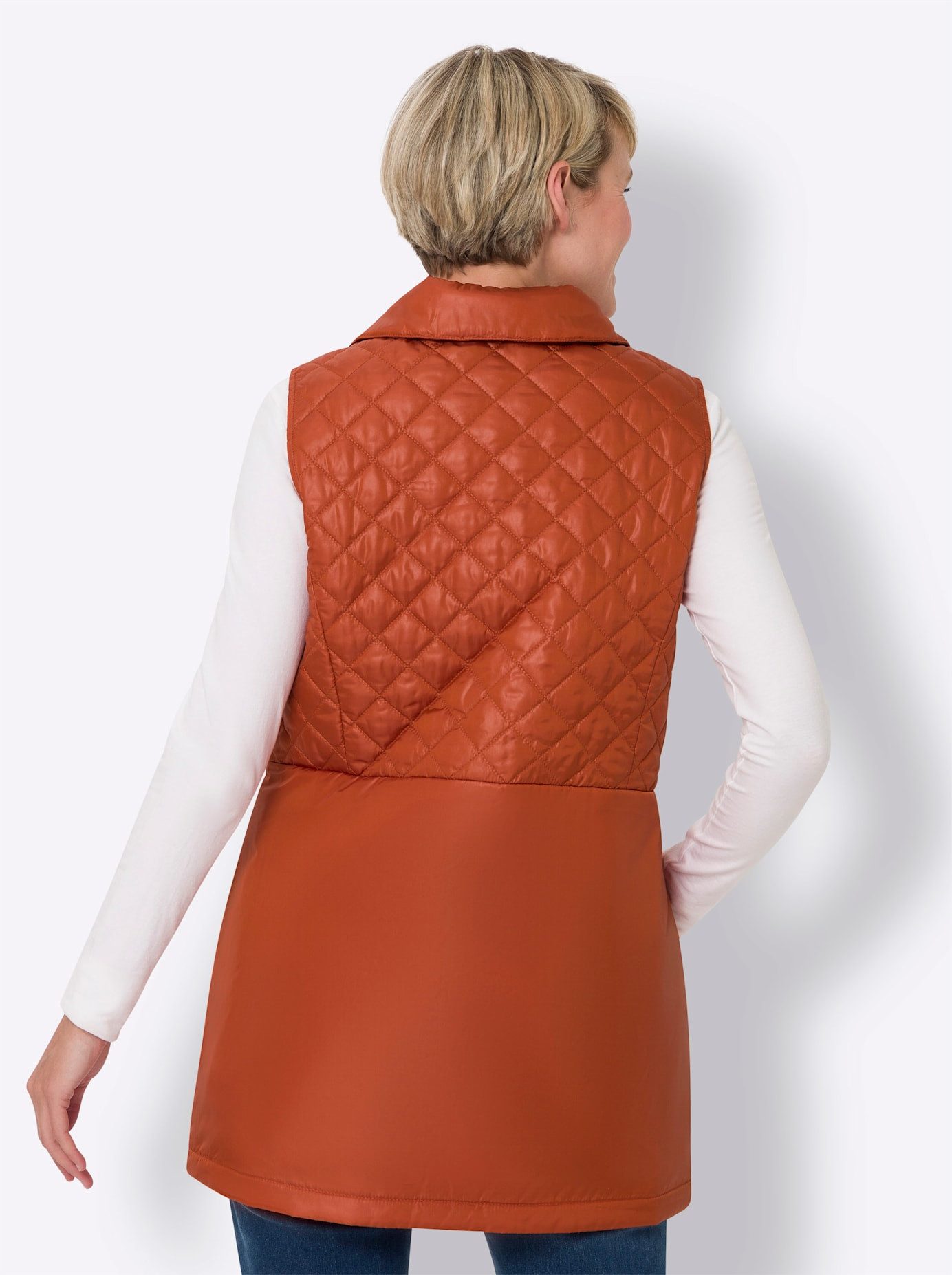 Classic Basics Lang gilet
