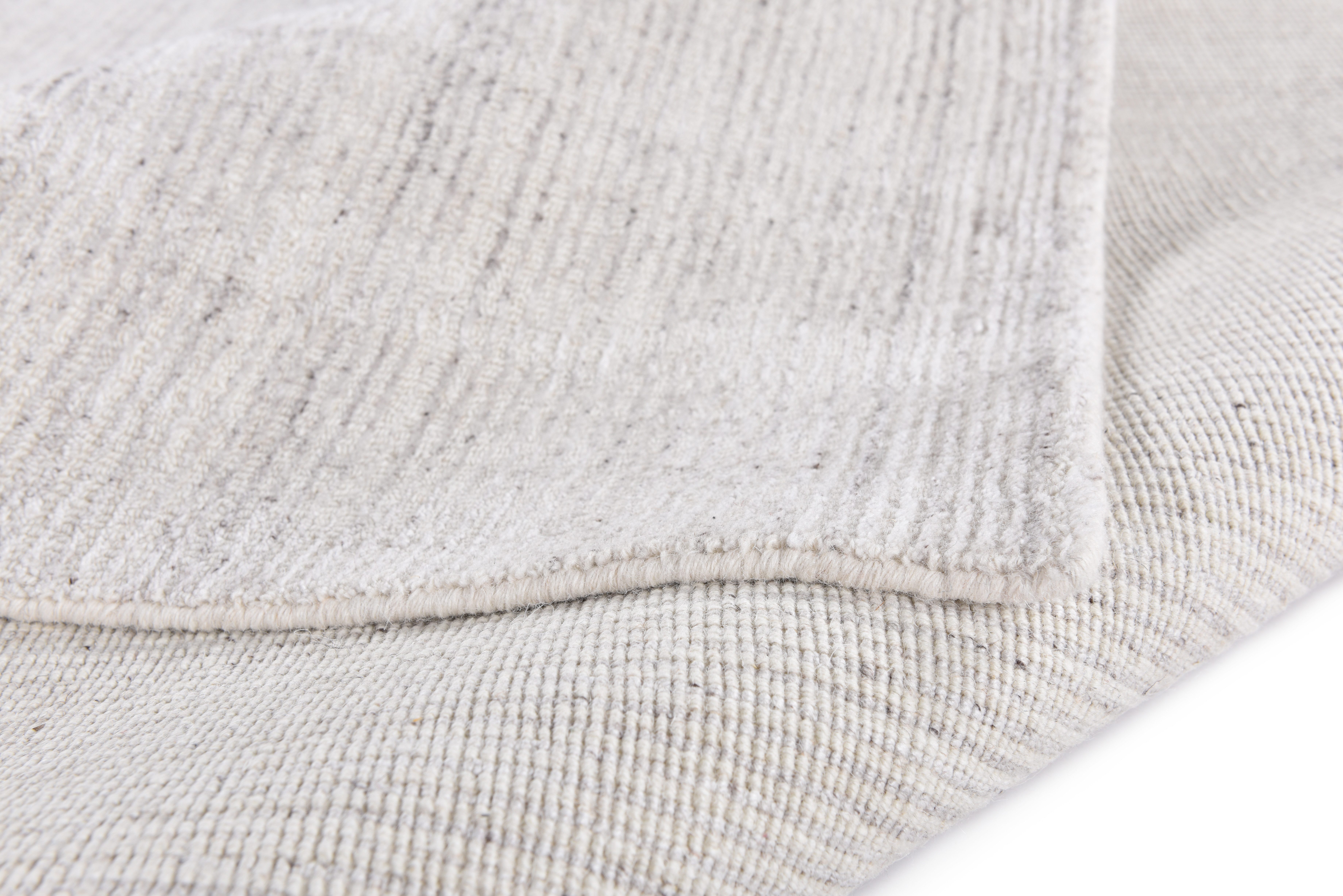 THEKO Vloerkleed Boston UNI Handgeweven tapijt, gemêleerd, zachte kwaliteit, 60% viscose, handgeweven