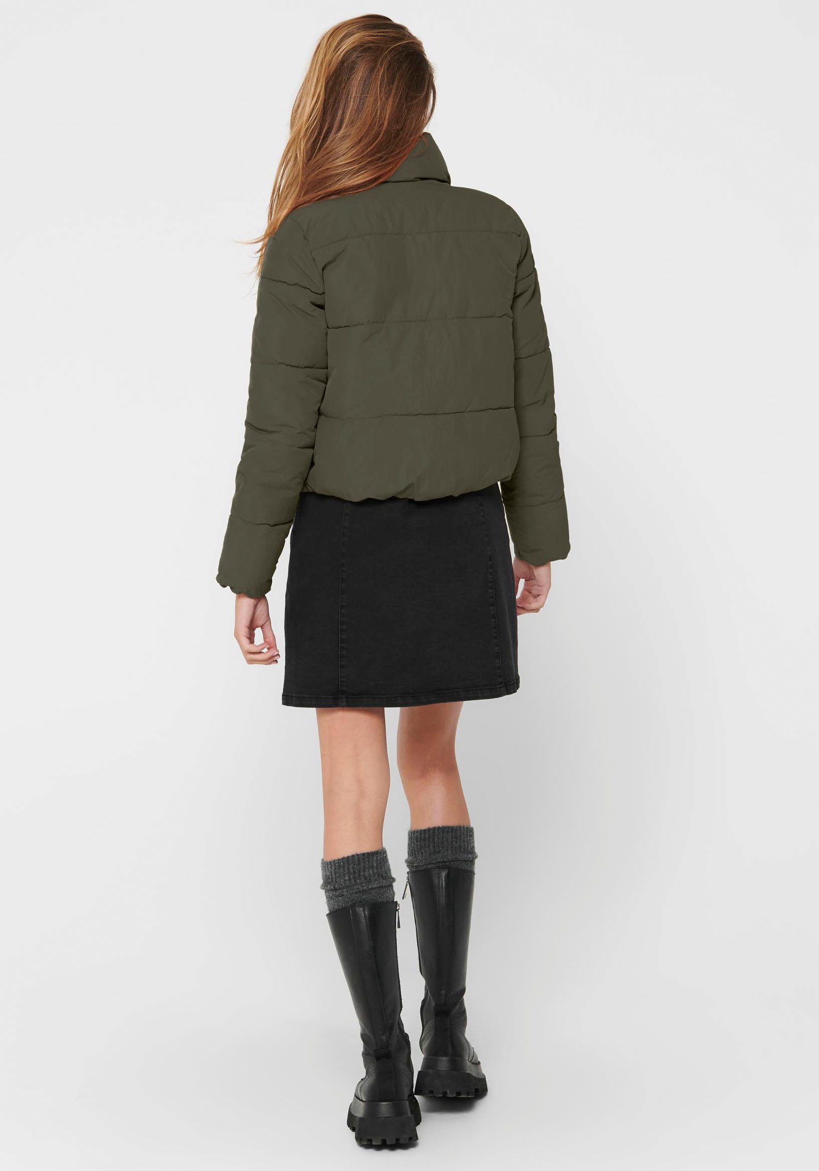 Only Gewatteerde jas ONLCAMILLA V-NECK L/S PULLOVER KNT NOOS