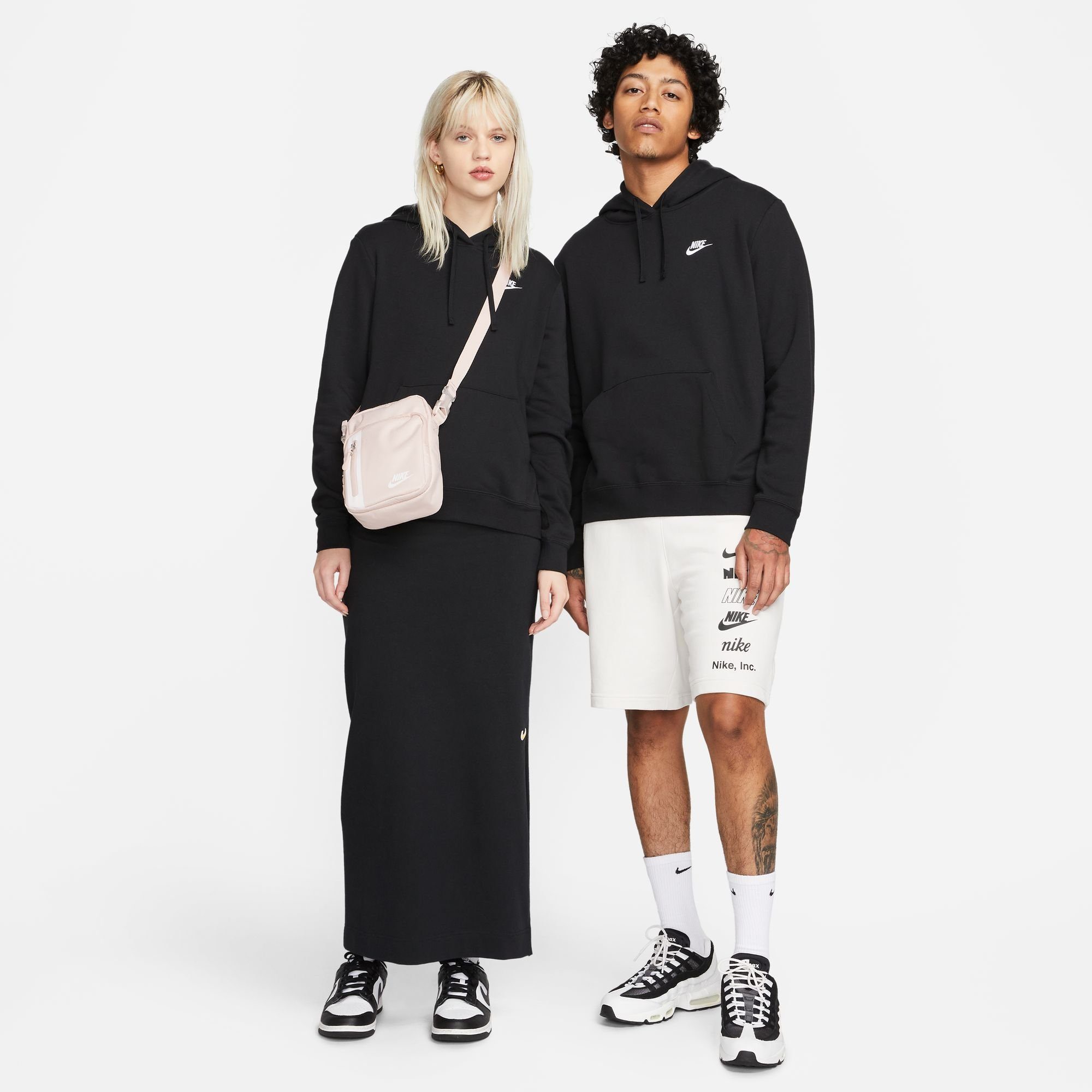Nike Sportswear Hoodie Club Fleece Women's Pullover Hoodie Dames hoodie van zacht fleece materiaal