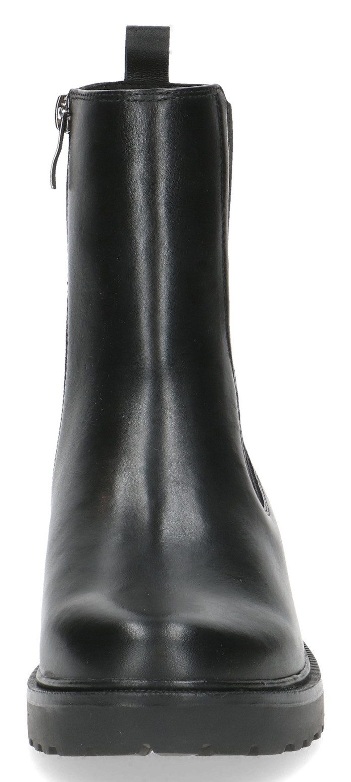 Caprice Chelsea-boots blokhak, basic schoen, enkellaars in comfortabele breedte