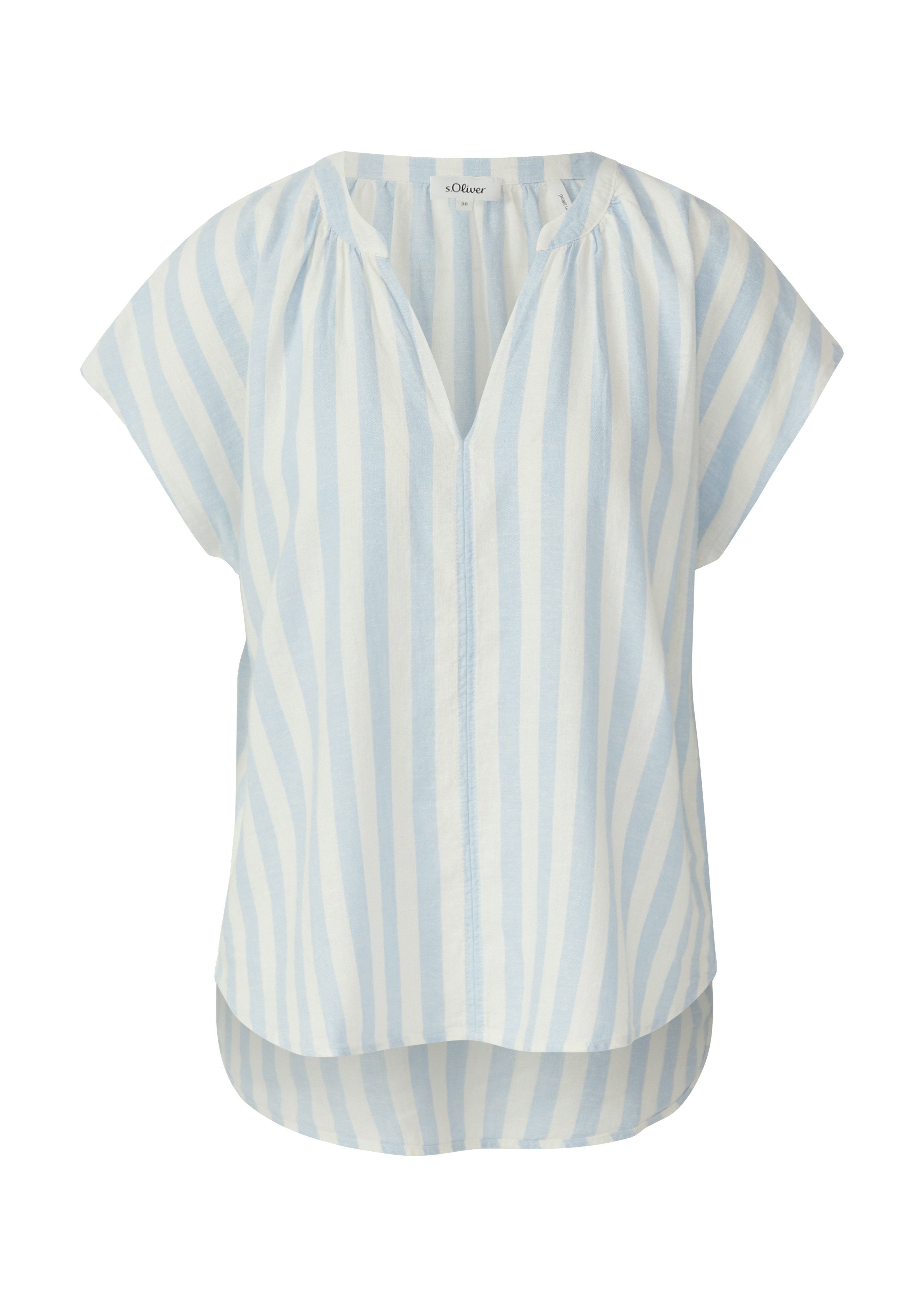 s.Oliver Blouse met korte mouwen met print all-over
