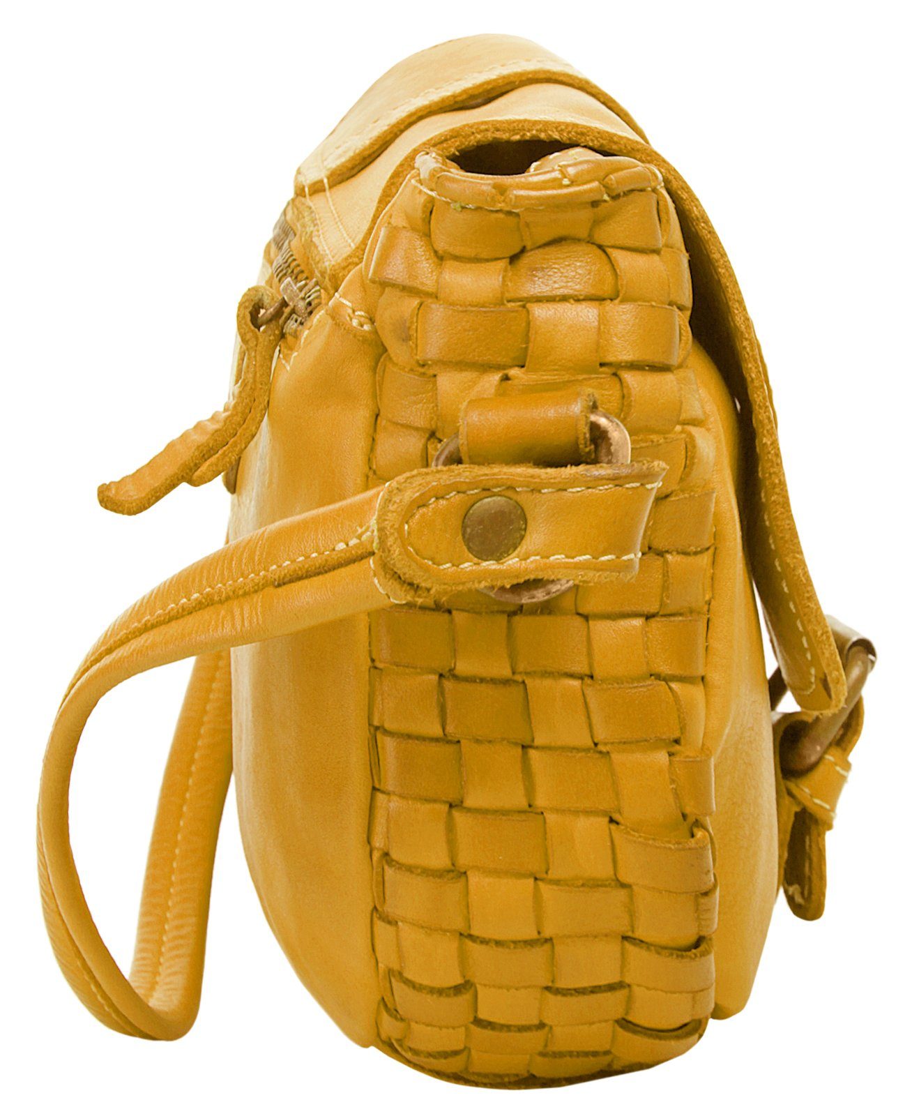 Cluty Schoudertas echt leer, made in italy