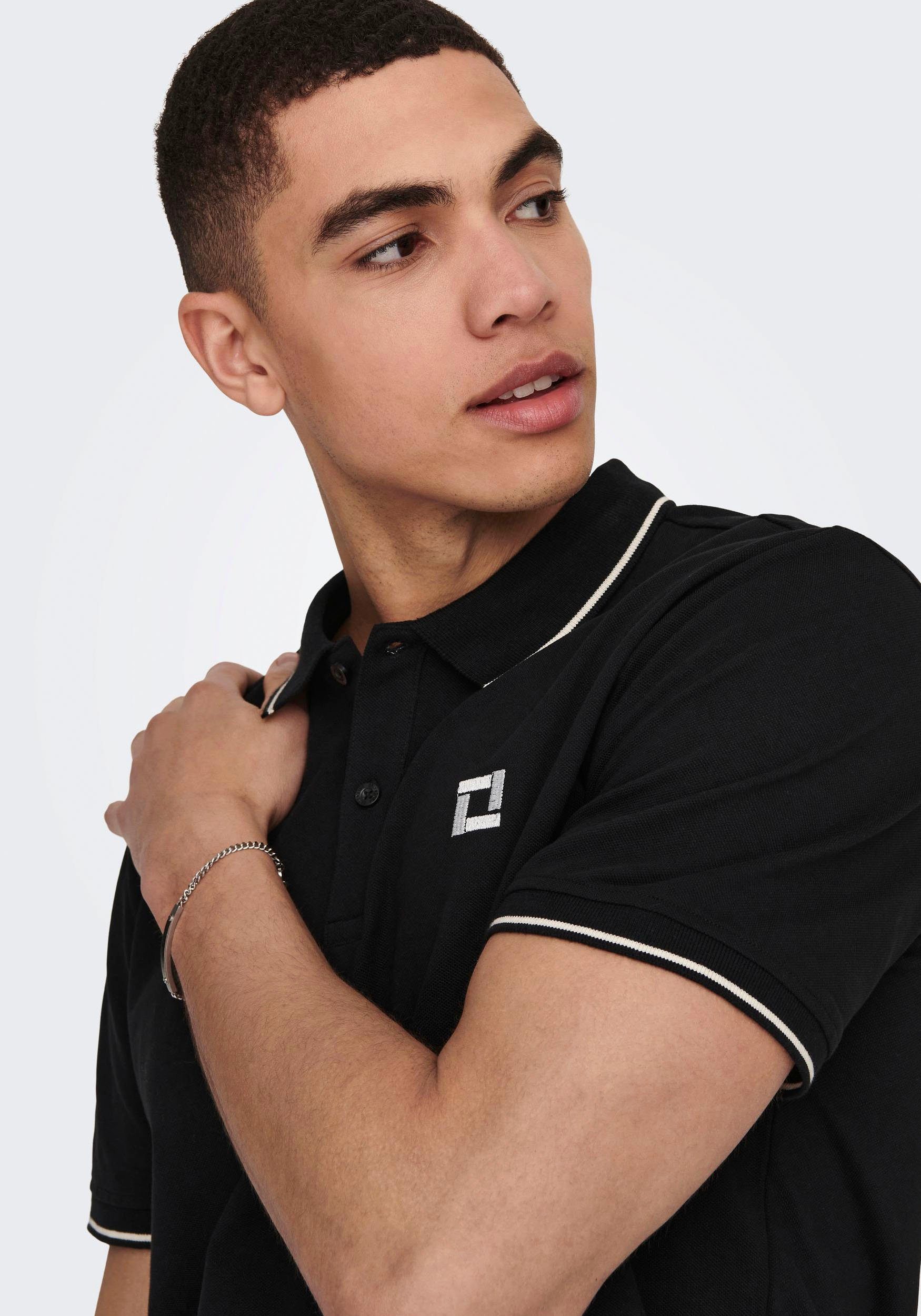 ONLY & SONS Poloshirt ONSFLETCHER SLIM SS POLO NOOS