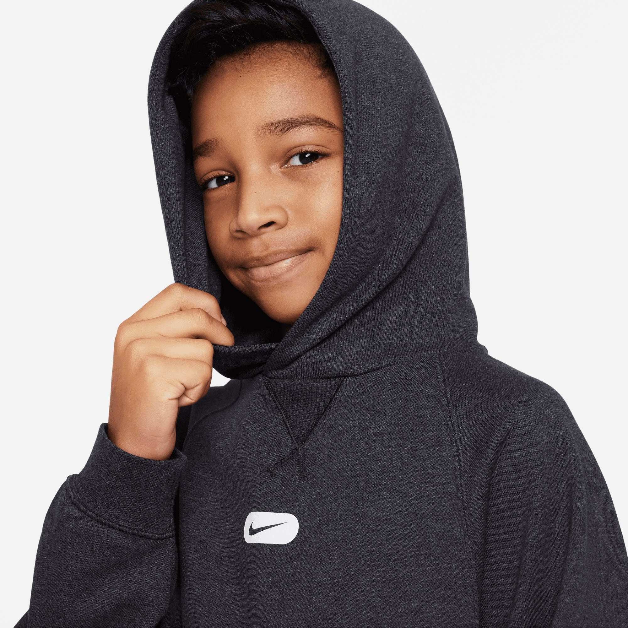 Nike Hoodie Dri-FIT Athletics Big Kids' (Boys') Fleece Training Hoodie