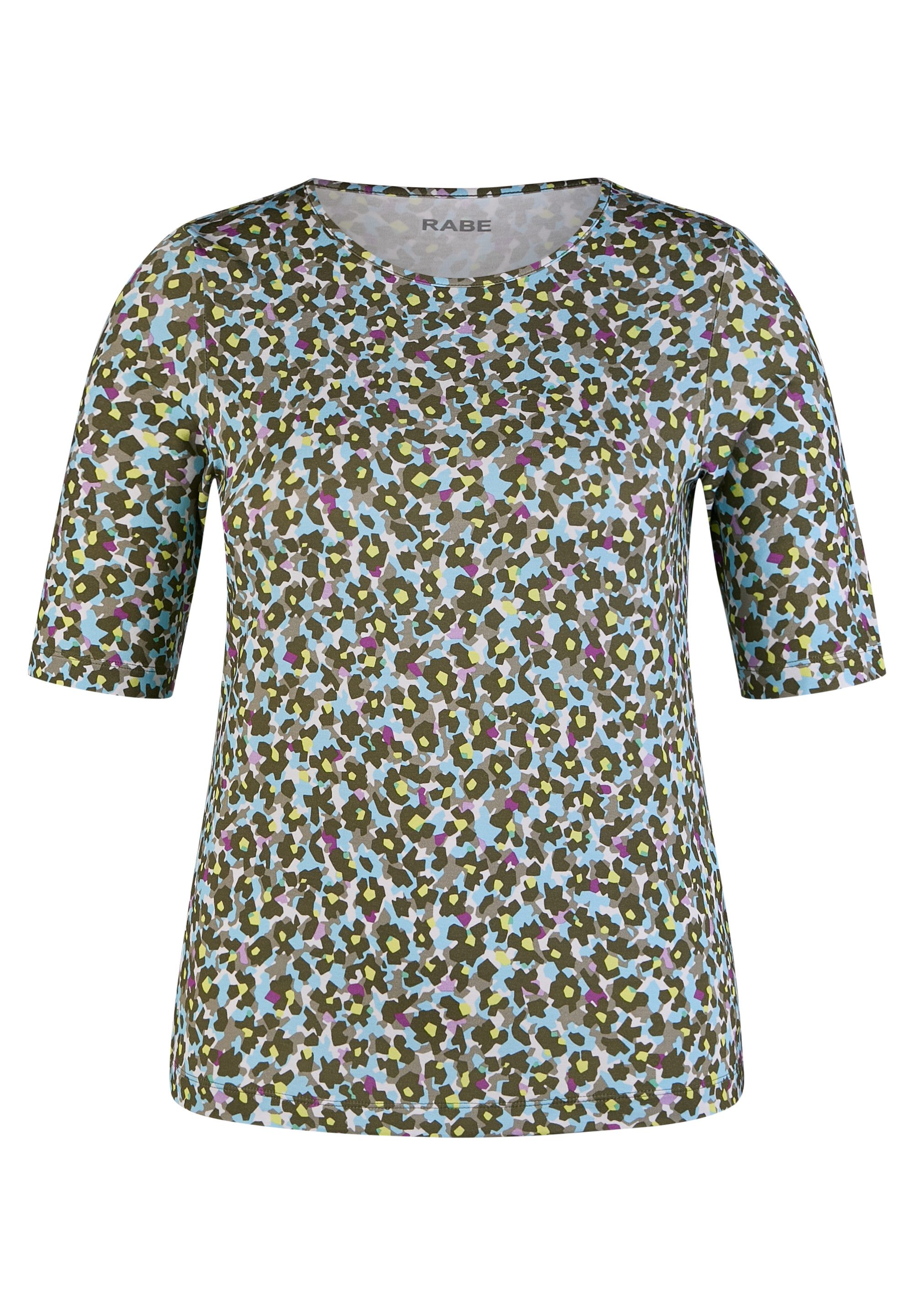 Rabe Shirt met ronde hals met grafische print