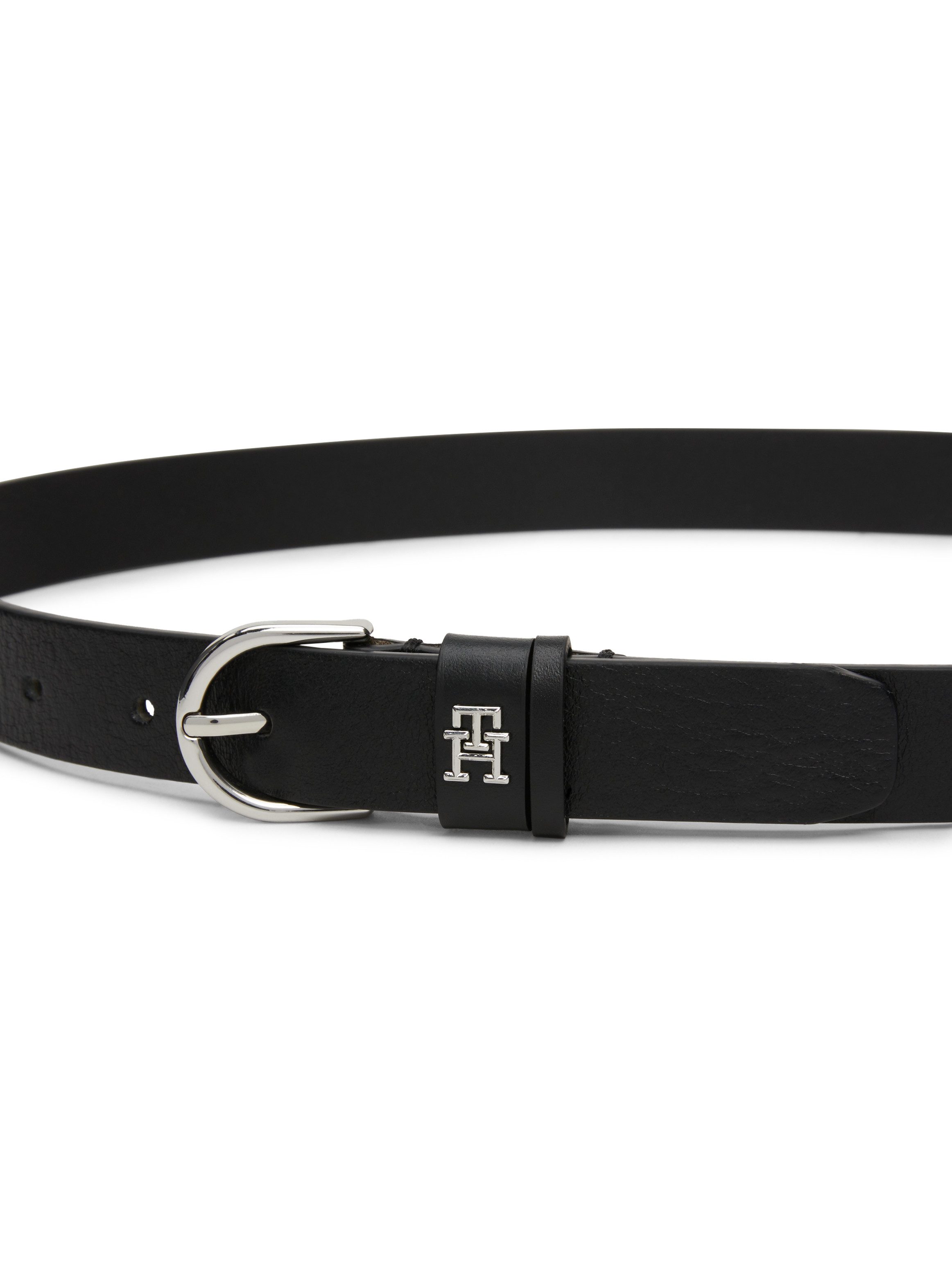 Tommy Hilfiger Leren riem Essential Effortless 2.5 cm met elegant afgeronde sluiting