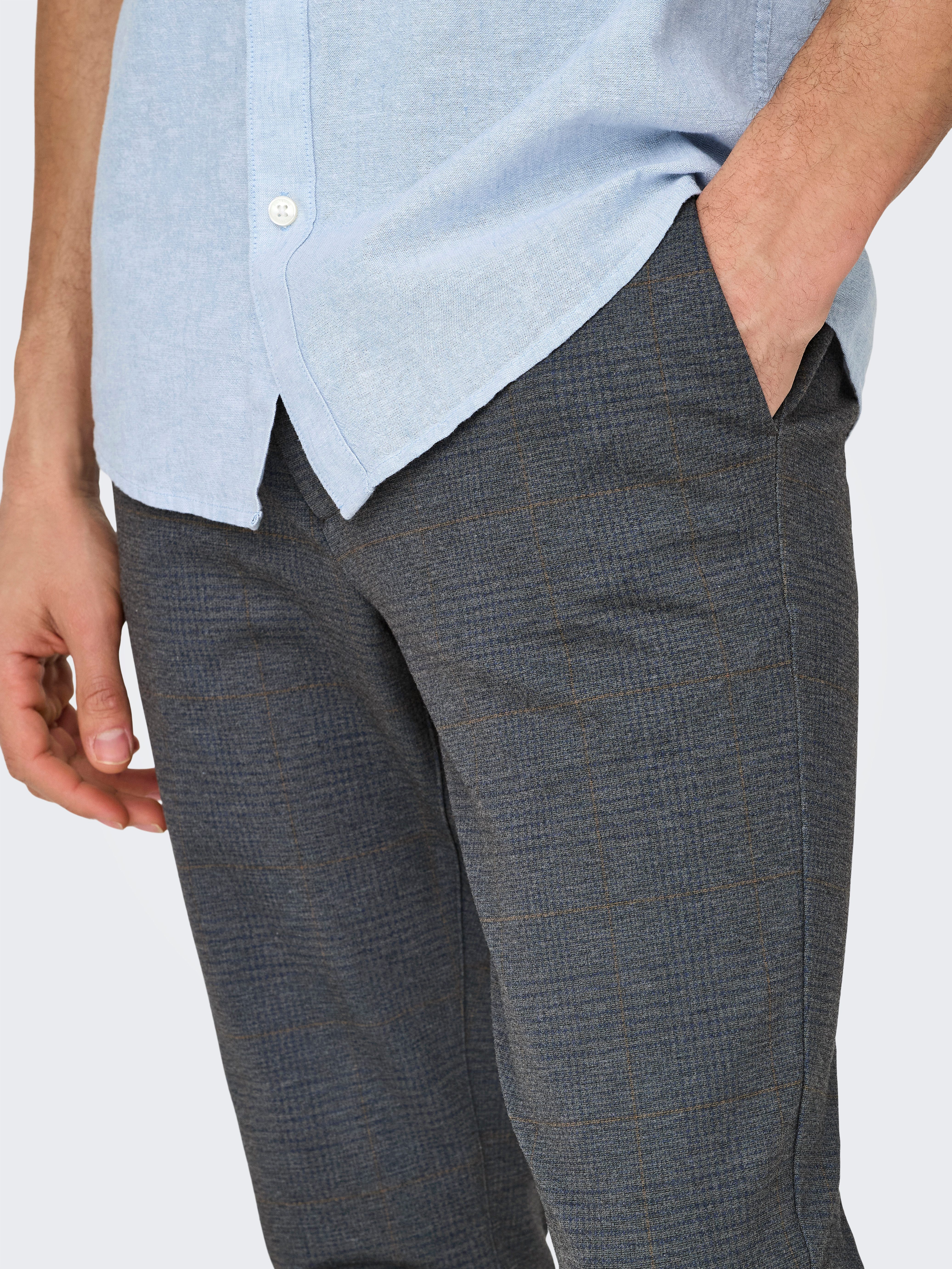 ONLY & SONS Chino ONSMARK SLIM CHECK 020920 PANT NOOS