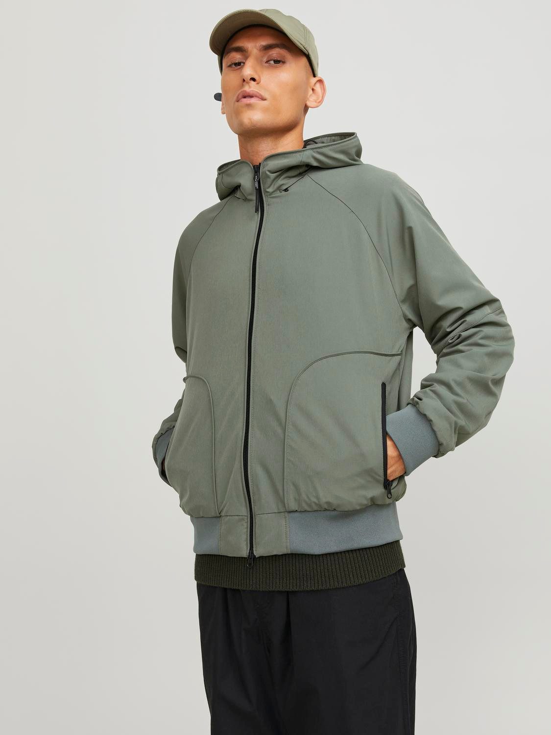 Jack & Jones Blouson JCOTRACK BOMBER JACKET NOOS heren jassen maat XS groen