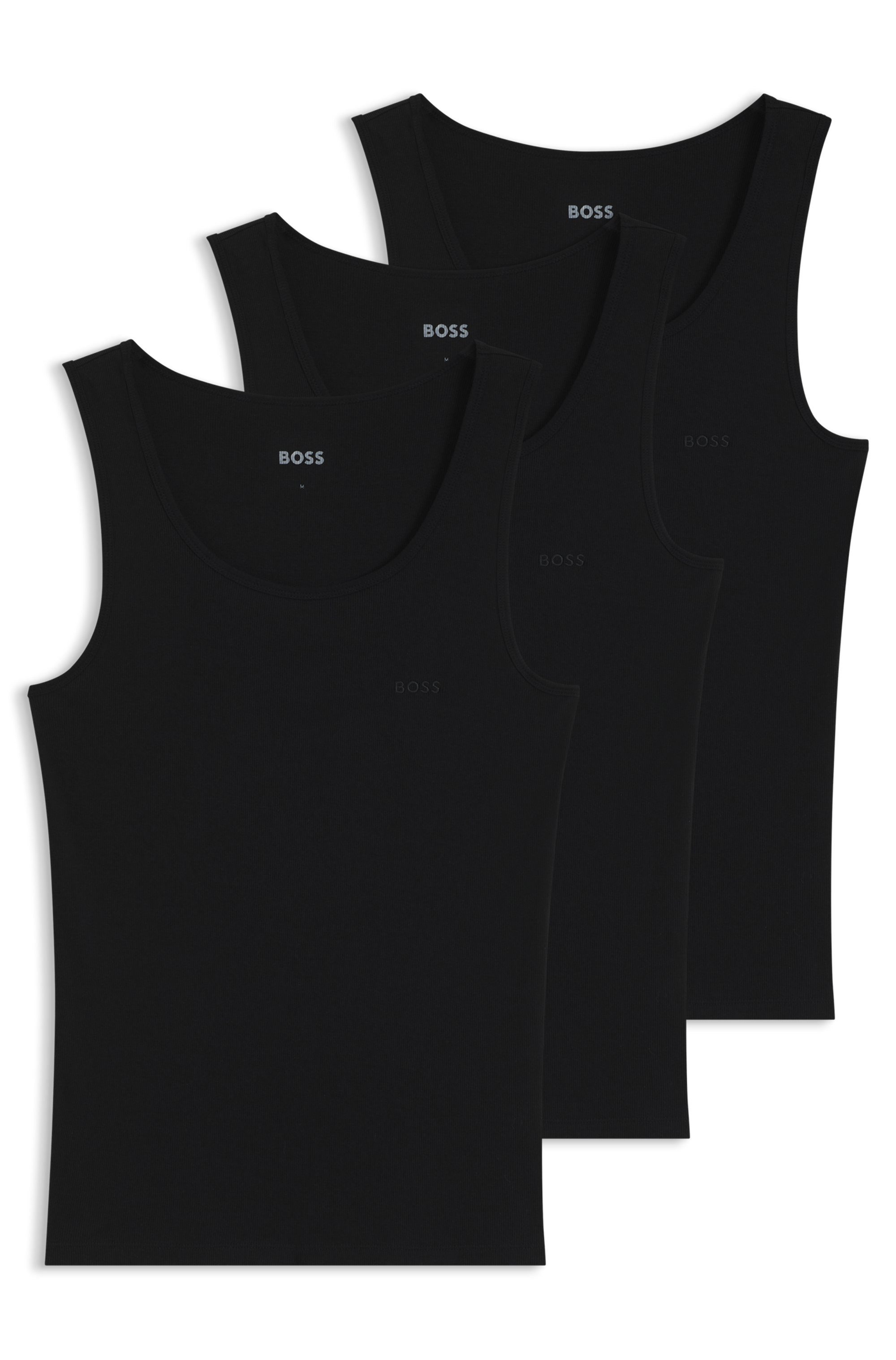 BOSS Tanktop 3P RibClassic BOSS ONE x David Beckham