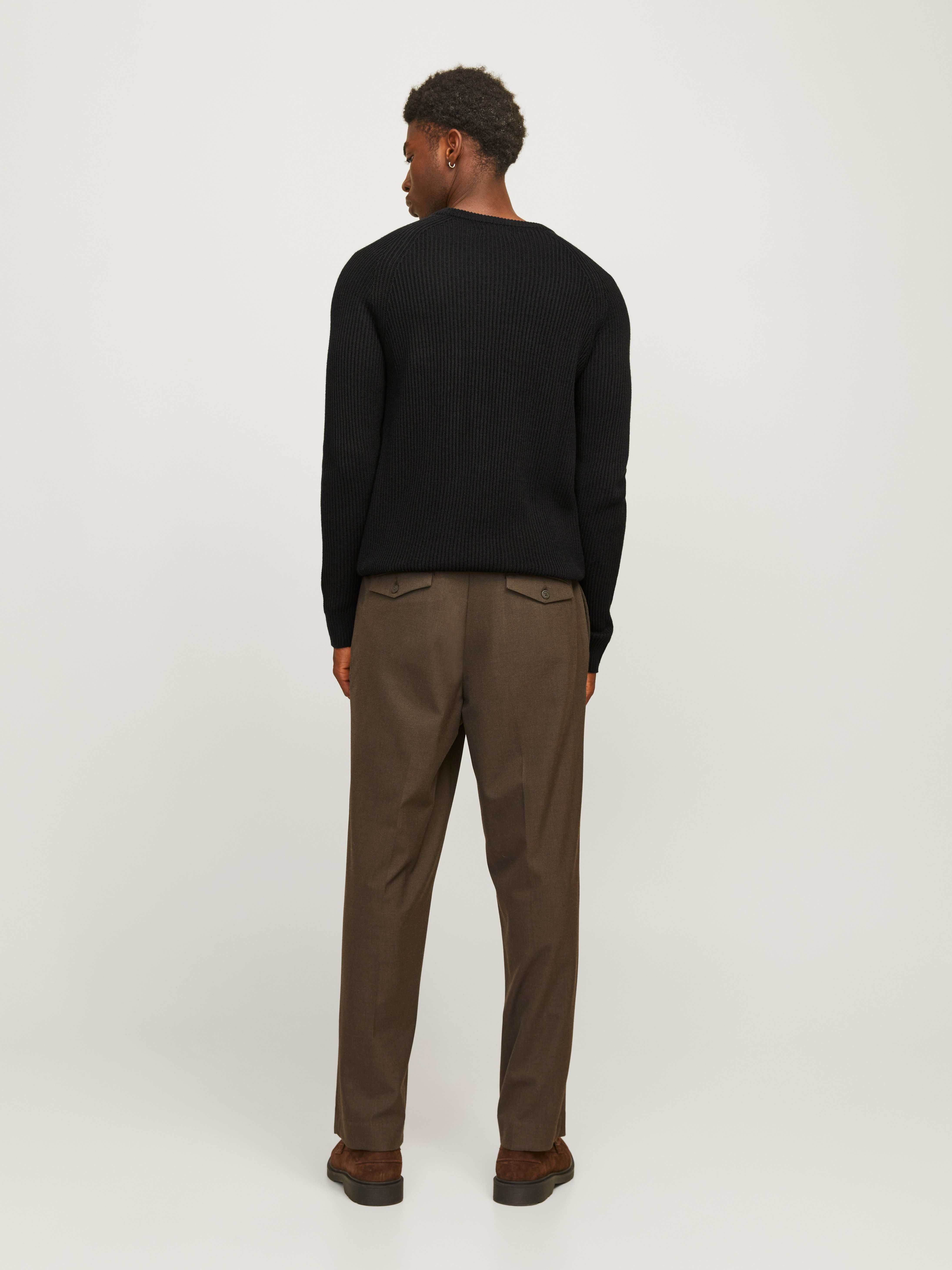 Jack & Jones Trui met ronde hals JJPANNEL KNIT CREW NECK AW24