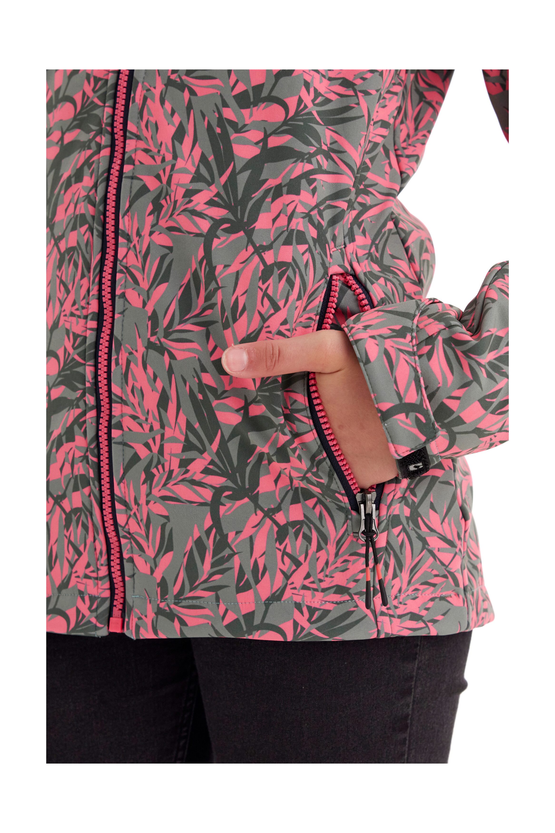 Killtec Softshell-jack Meisjes Softshell-jack Print