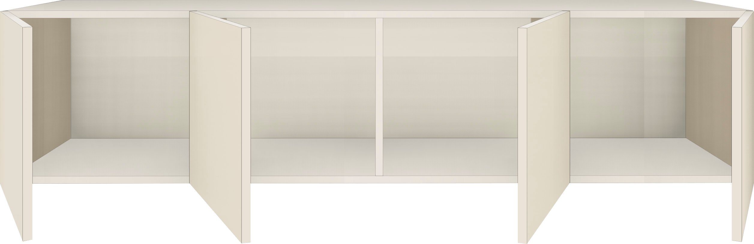 borchardt Möbel Tv-meubel Vaasa Breedte 152 cm, alleen hangend