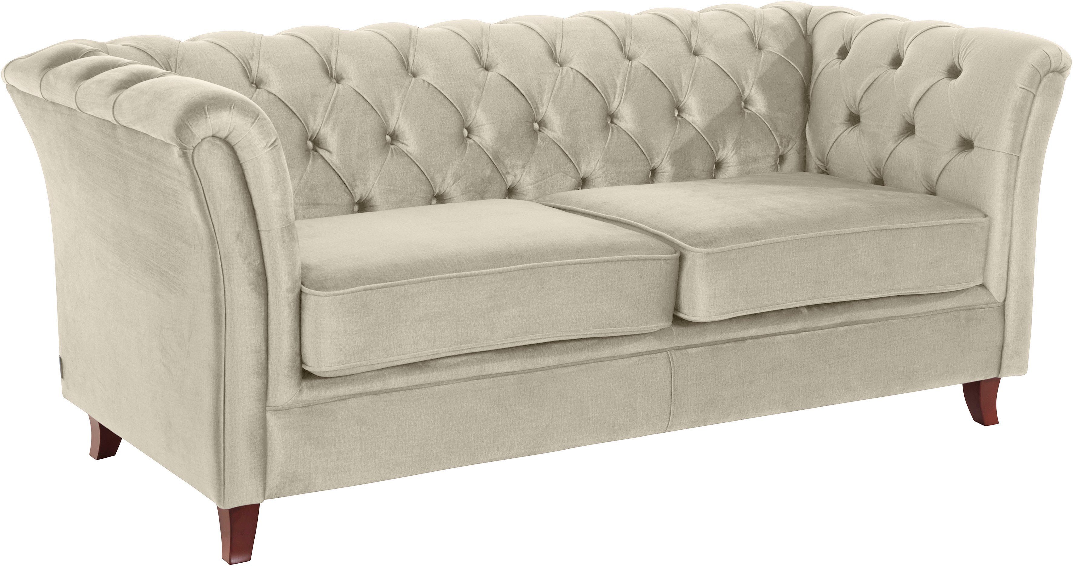 Home affaire Chesterfield-bank Reims met echte chesterfield-capitonnage, uitstekende verwerking