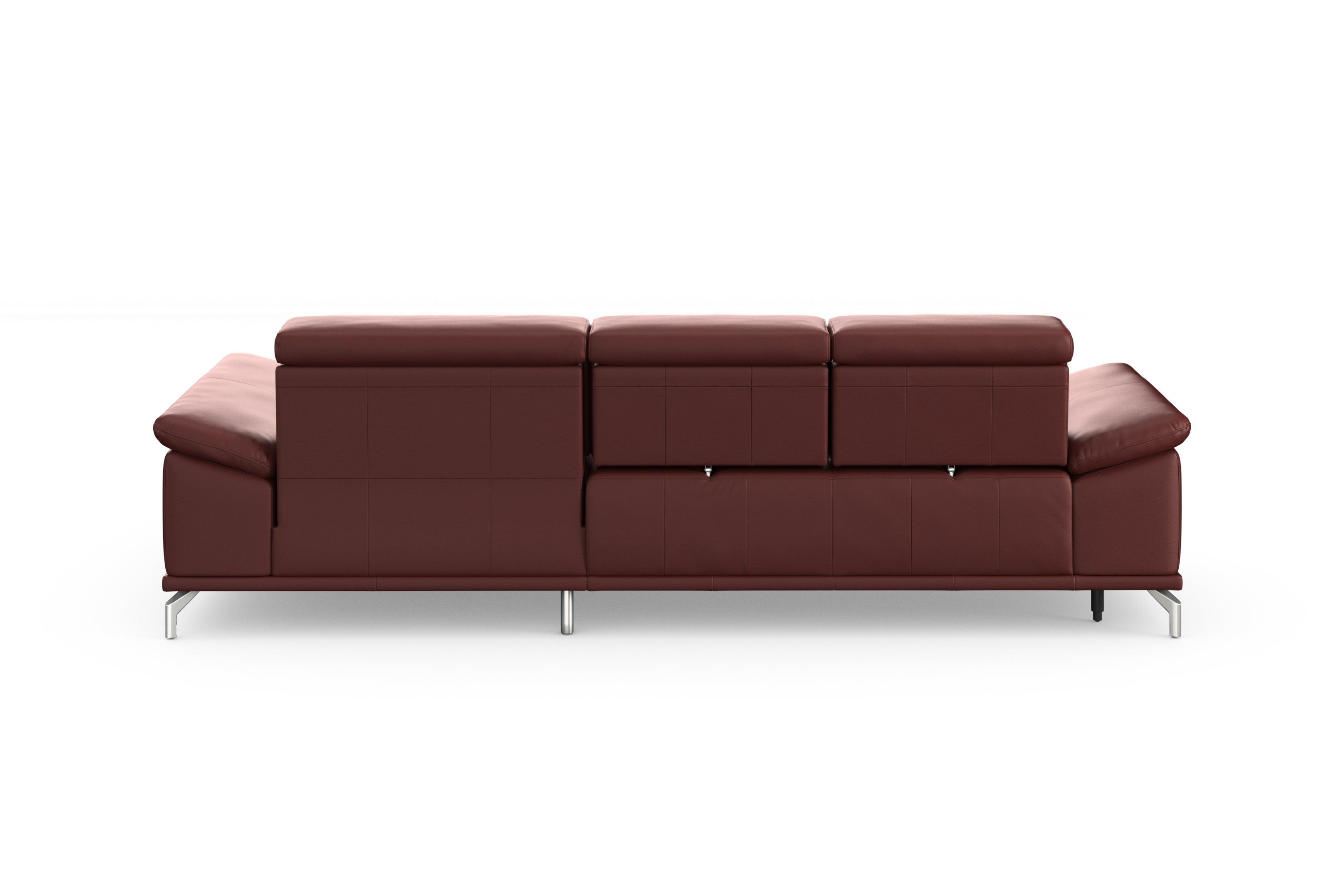 sit&more Hoekbank Cabrio L-vorm, met zitdiepteverstelling, arm- en hoofdsteunverstelling