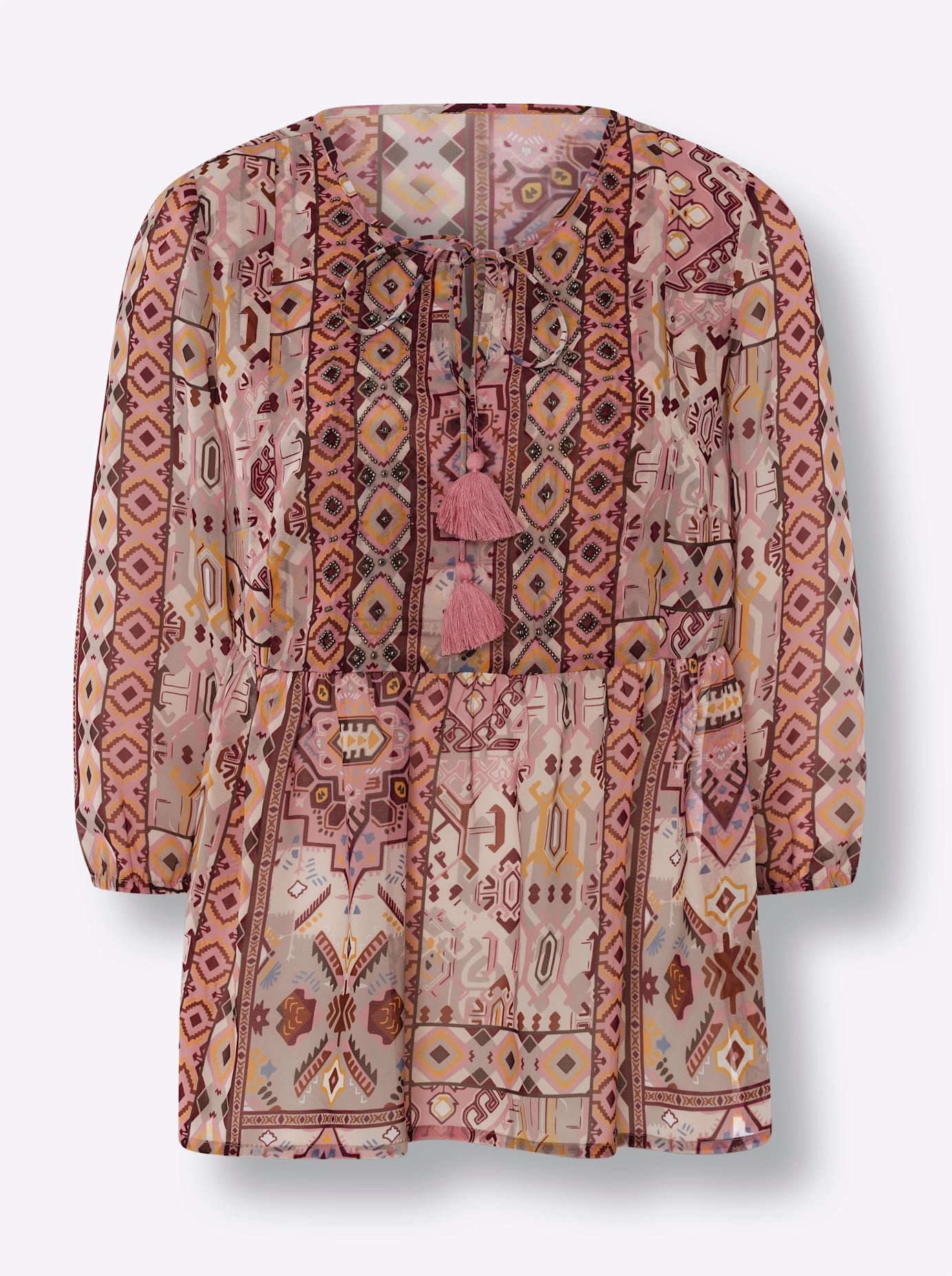 heine Gedessineerde blouse