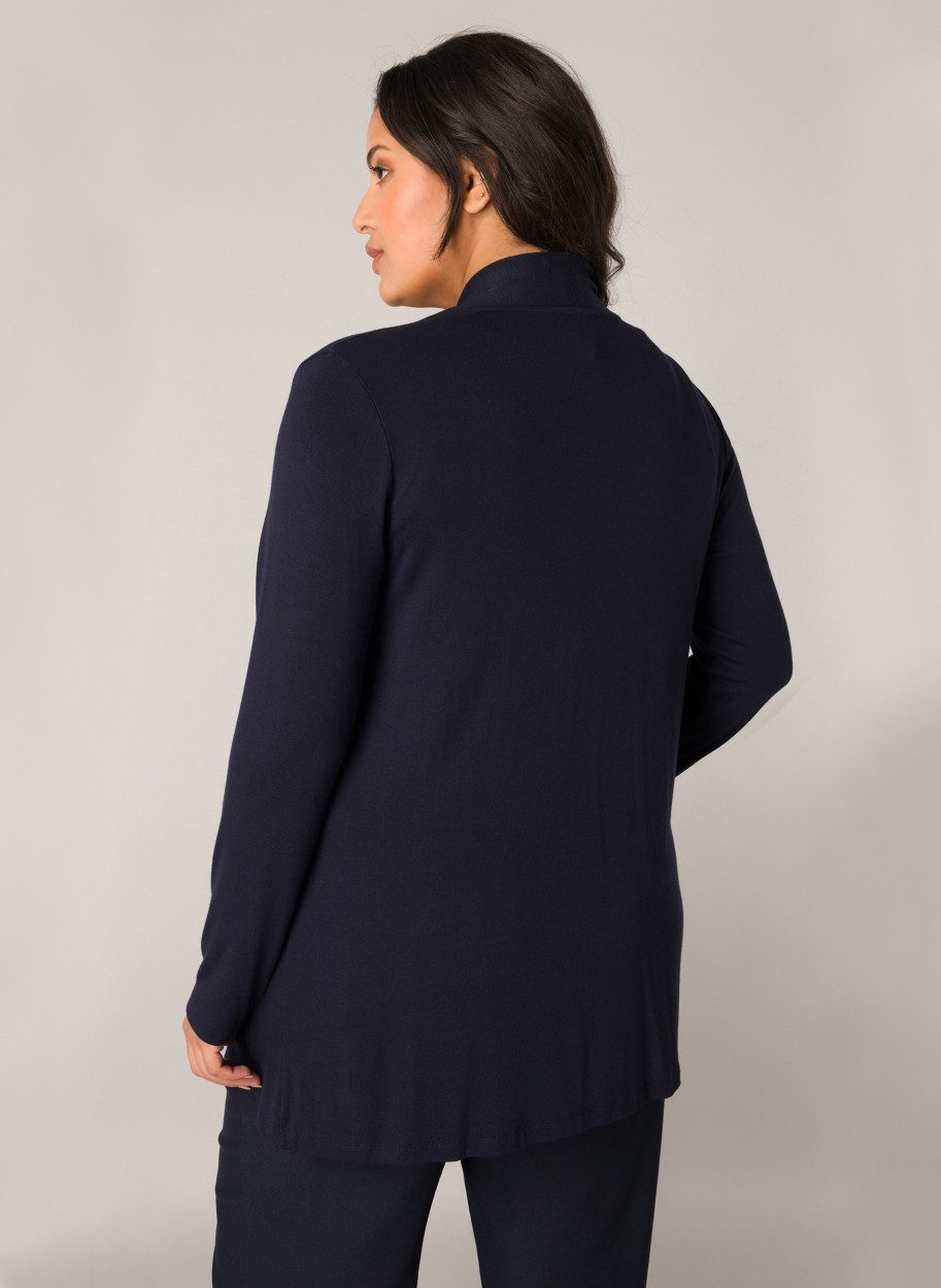 Base Level Curvy Vest Ayla in sluitingloos design