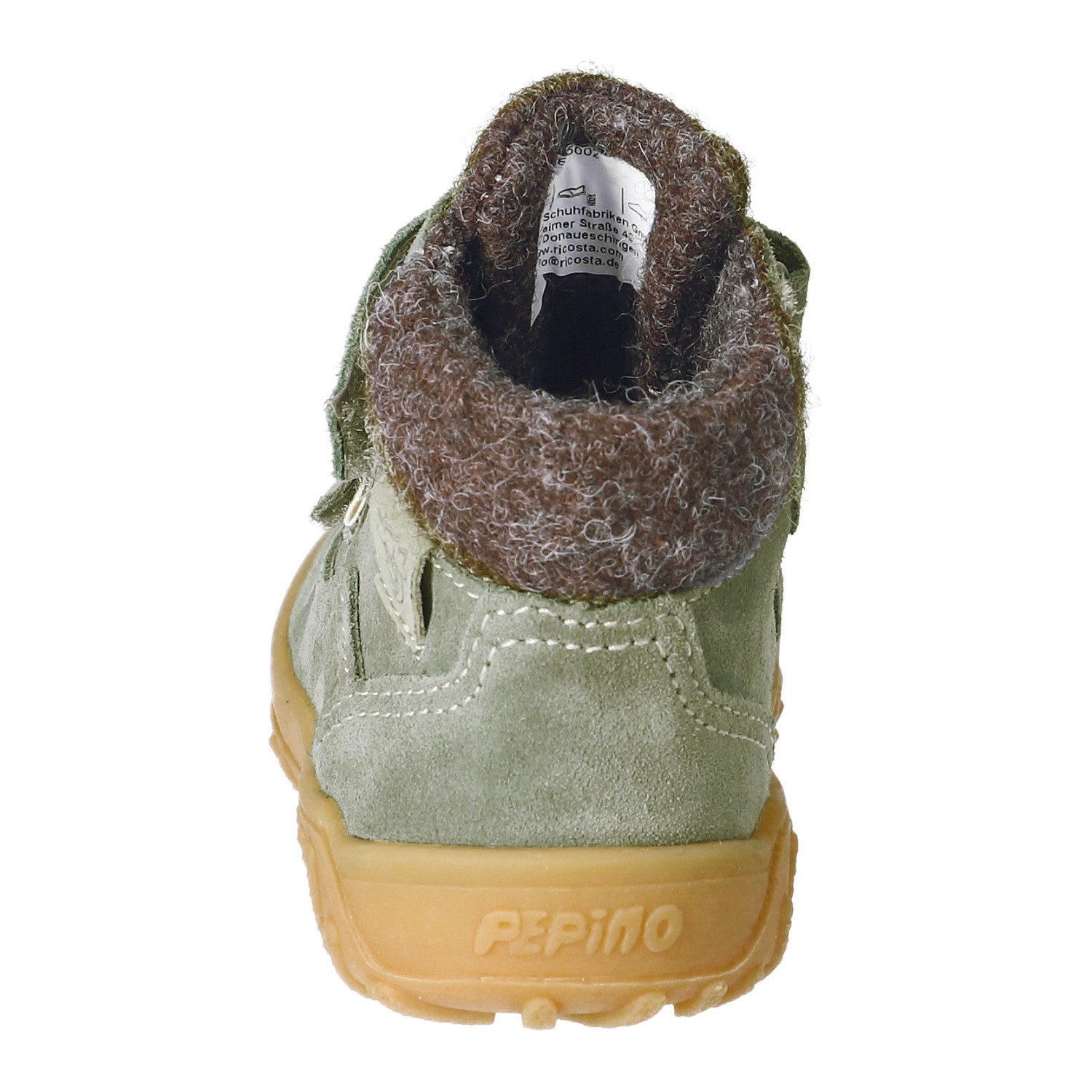 PEPINO by RICOSTA Babyschoentjes Donte 50 WMS: weit Winterboots, klittenbandschoen met TEX, maatsjabloon om te downloaden