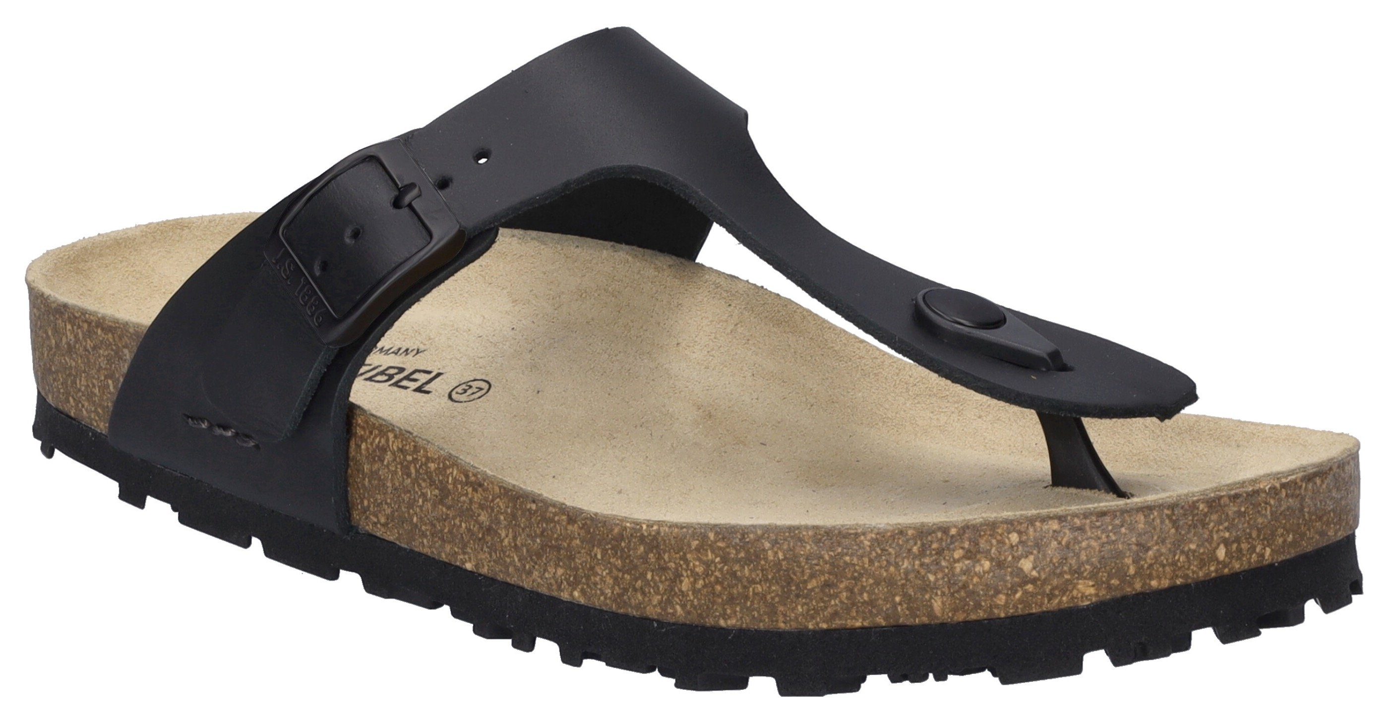 Josef Seibel Teenslippers Hermine 02 plateau, zomerschoen, slippers met comfortabel voetbed