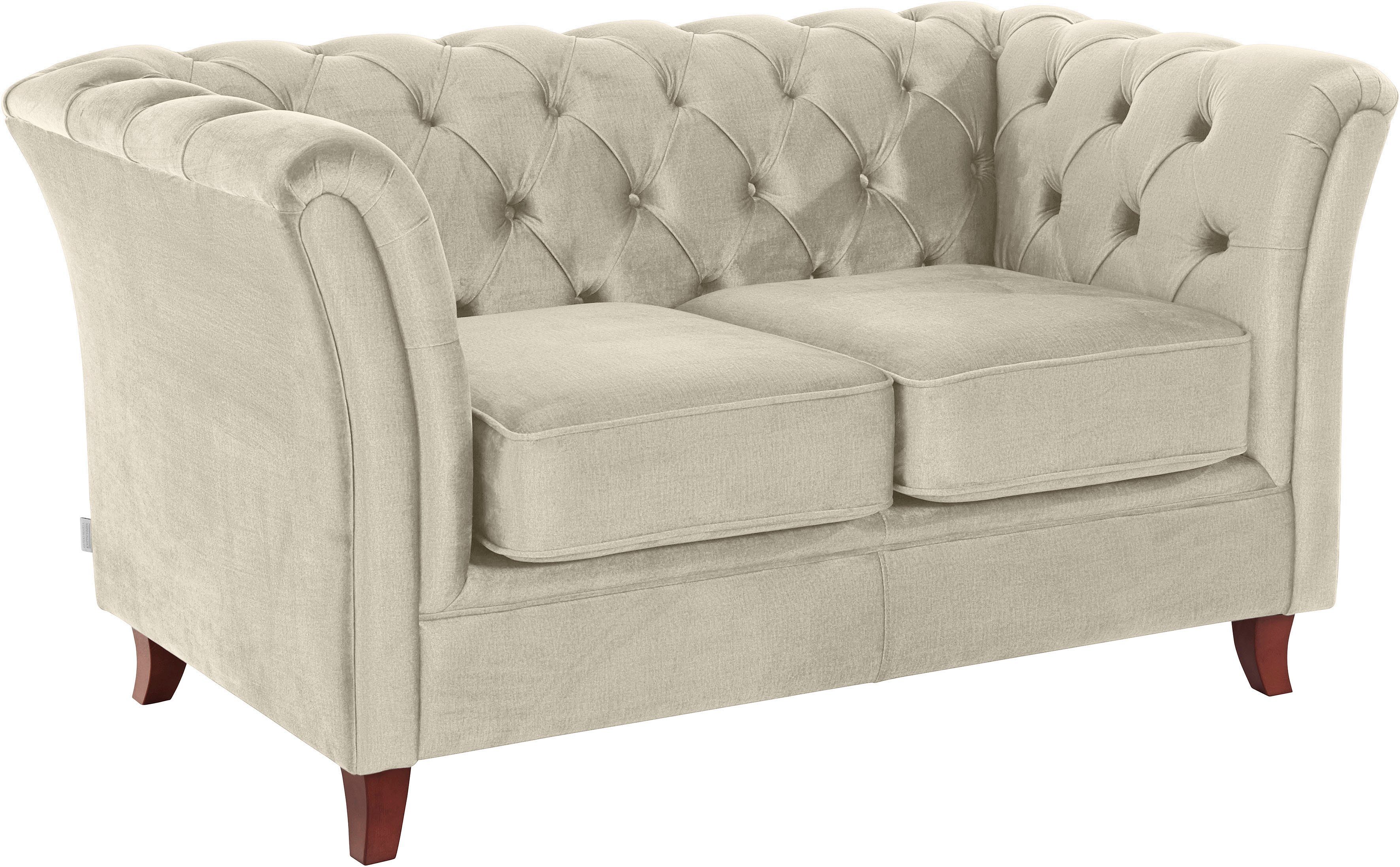 Home affaire Chesterfield-bank Reims met echte chesterfield-capitonnage, uitstekende verwerking