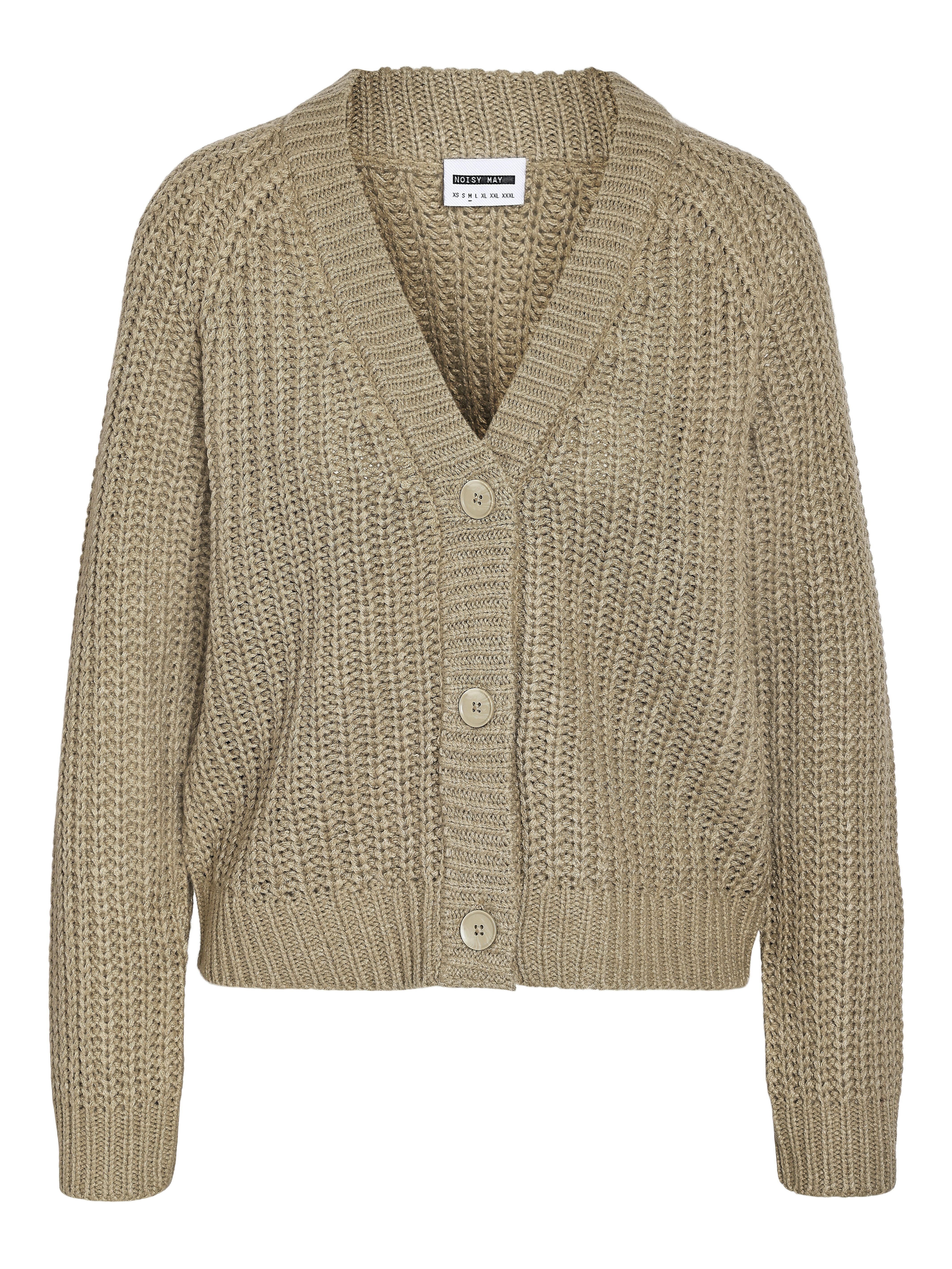 Noisy may Vest NMCHARLIE L/S V-NECK KNIT CARDIGAN NOOS