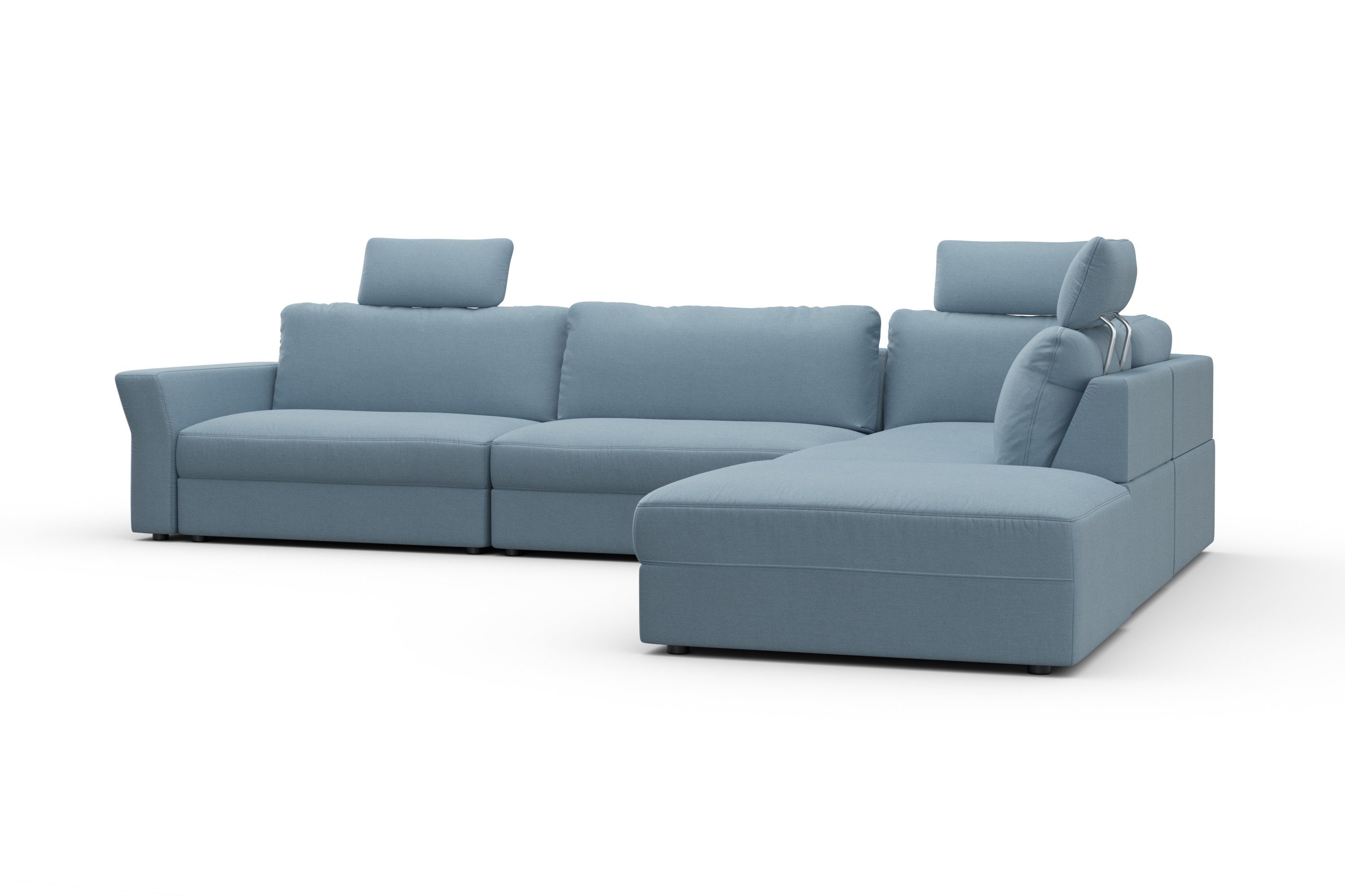 sit&more Hoekbank Cadabra L-vorm Breedte 356 cm, met zitdiepteverstelling