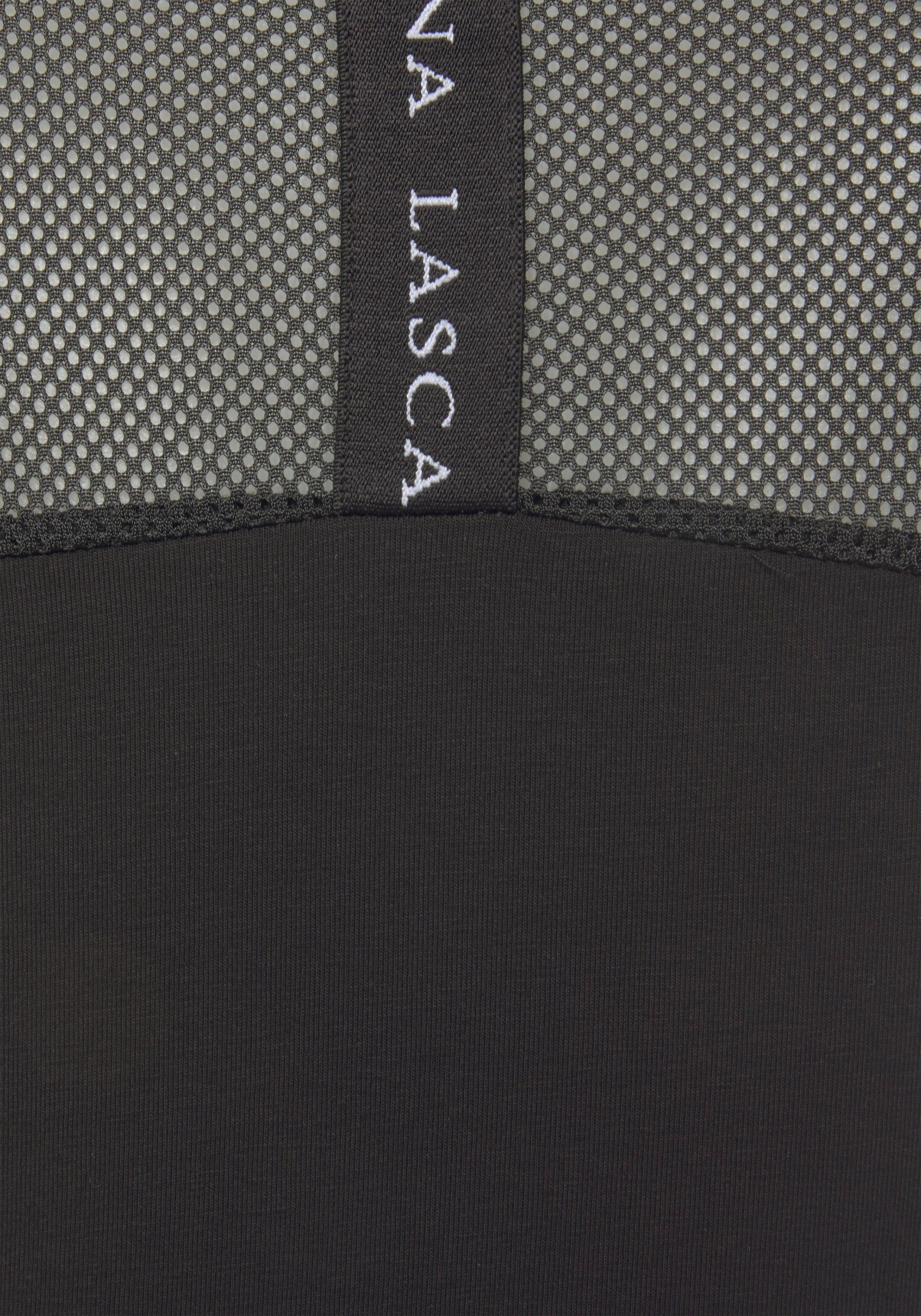 active by Lascana Functioneel shirt met racerback en meshinzetten